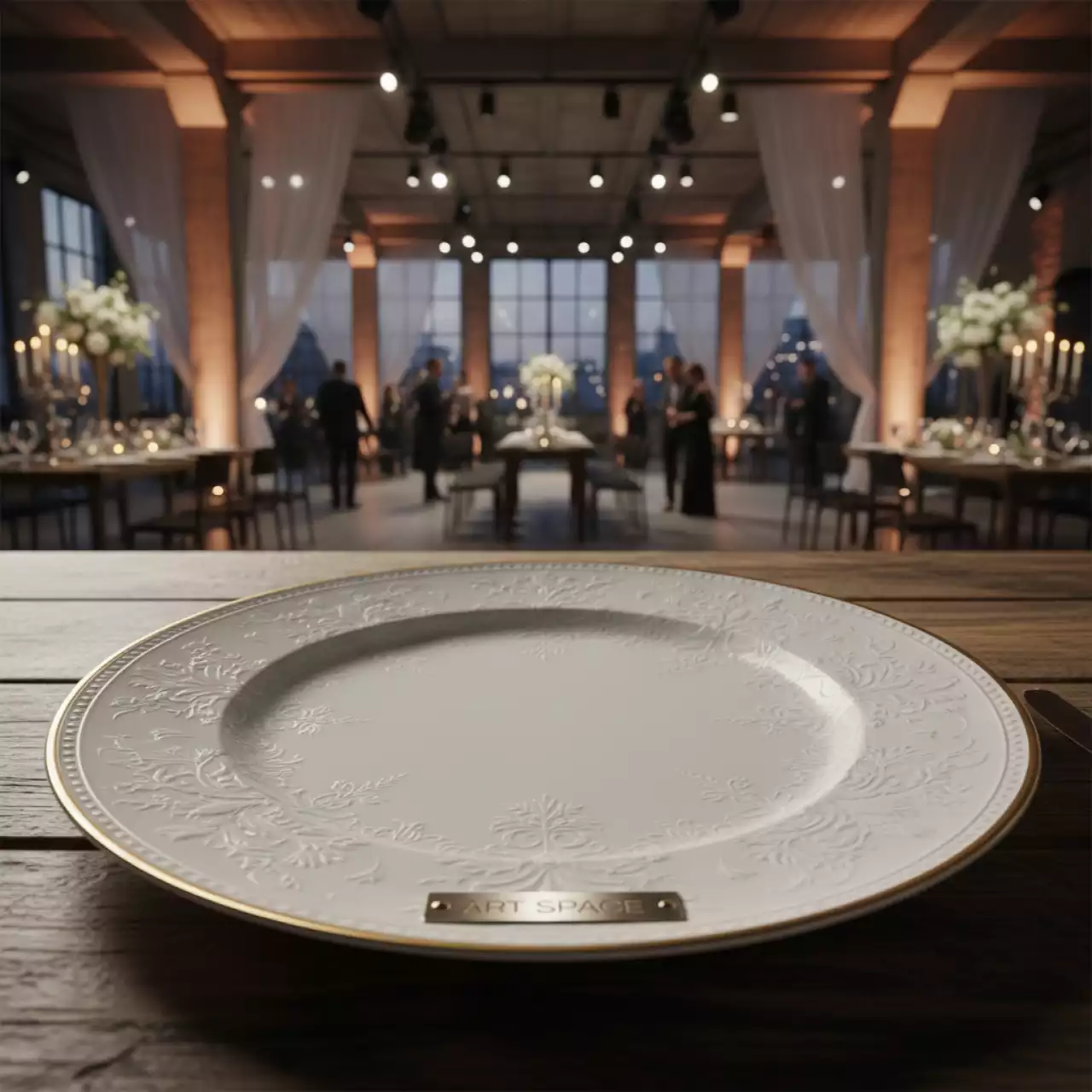 Аренда Тарелка Garden в лофте «Студия 21» — ART SPACE