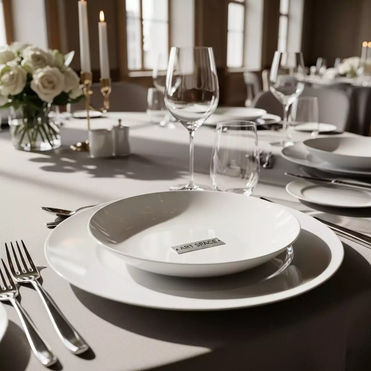 Аренда Тарелка глубокая ИДИЛЛИЯ 24 см в Зимнем театре — ART SPACE