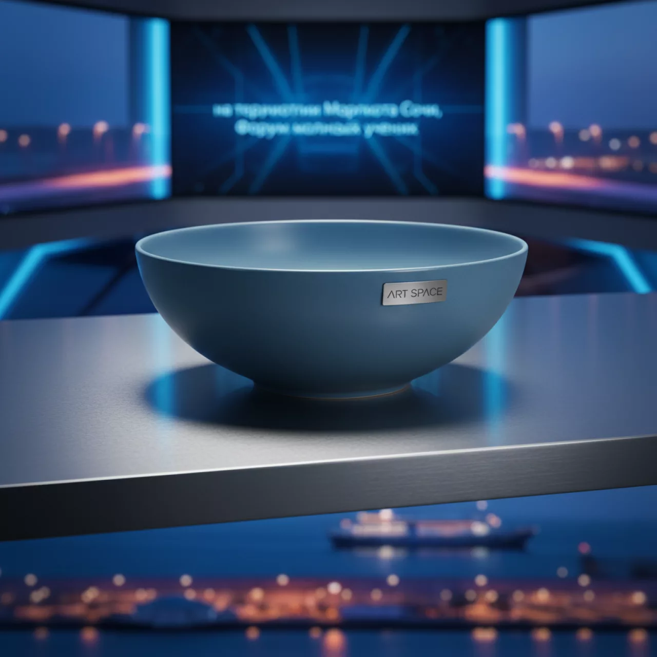 Аренда Тарелка глубокая ИДИЛЛИЯ на территории Морпорта Сочи — ART SPACE