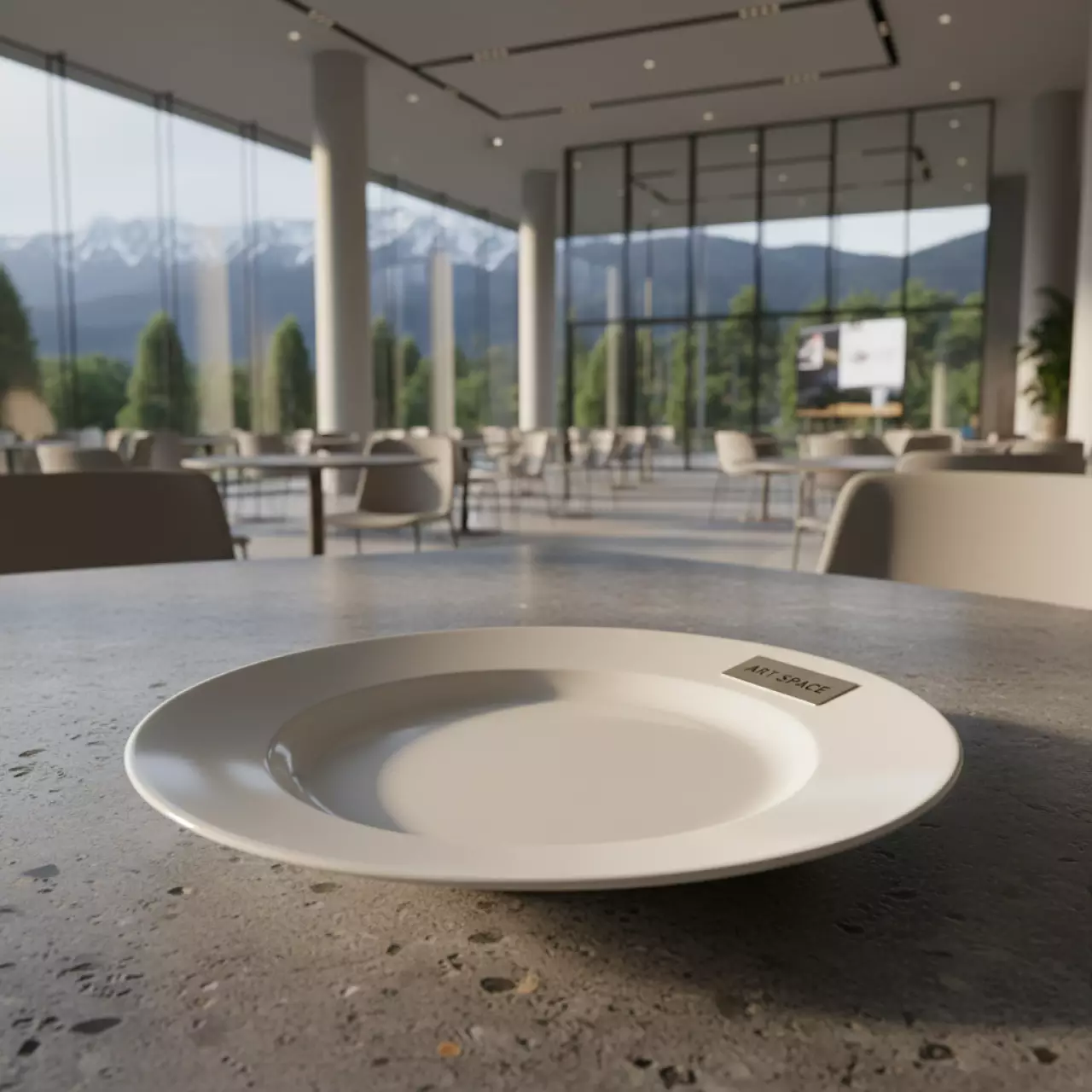 Аренда Тарелка круглая мелкая стандарт в Сочи Парк Отеле — ART SPACE