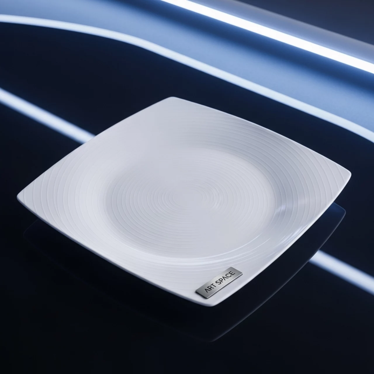 Аренда Тарелка квадратная Steelite Spyro 280х280 мм на Имеретинской набережной — ART SPACE