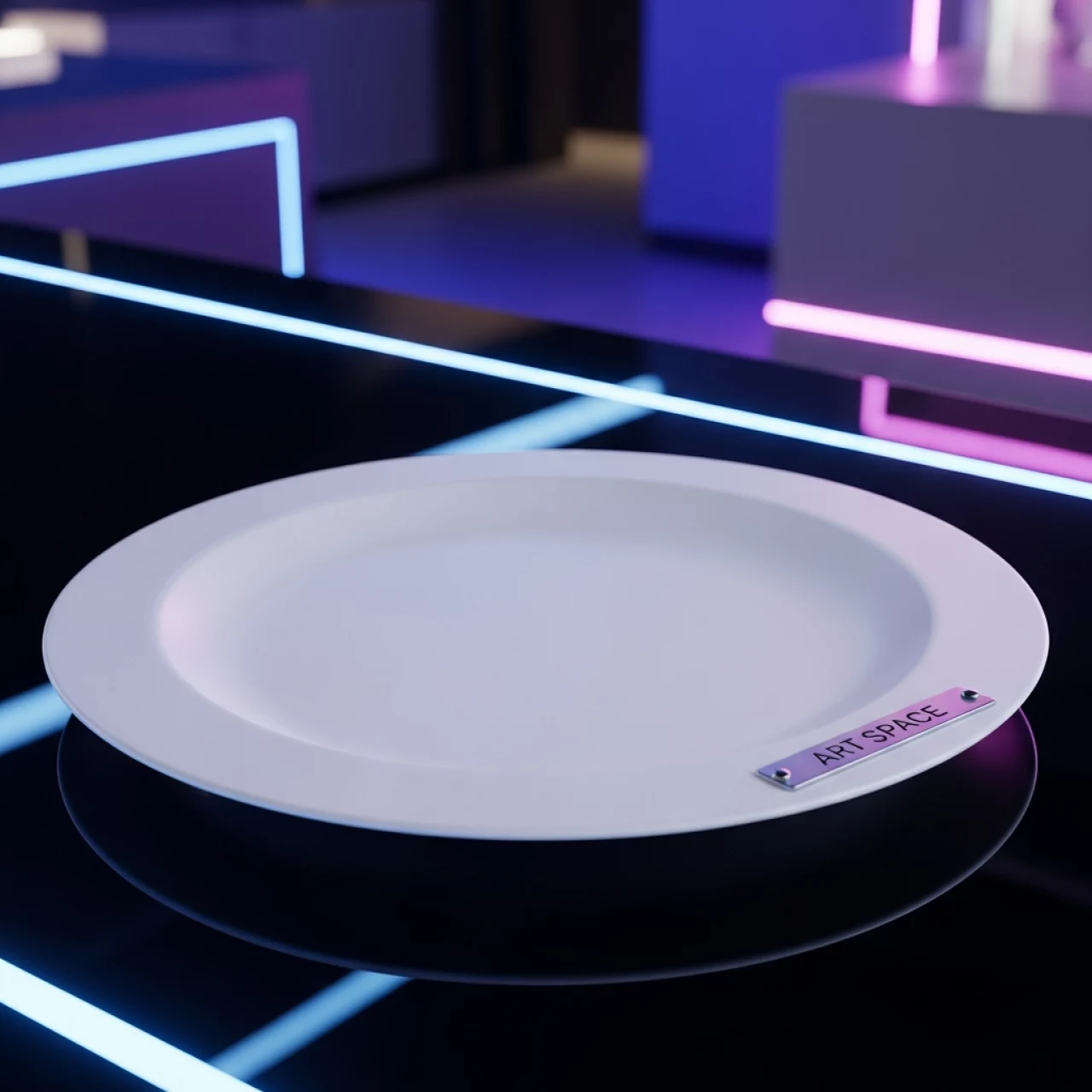 Аренда Тарелка мелкая Кунстверк диаметр 185 мм в комплексе Sea Galaxy — ART SPACE