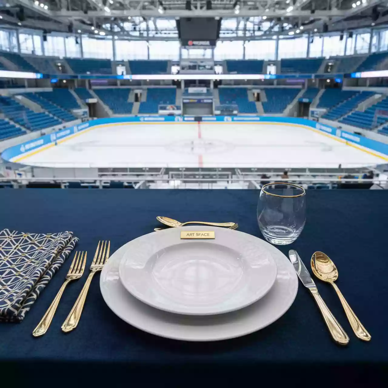 Аренда Тарелка мелкая Lubiana 30 см в ледовой арене «Шайба» — ART SPACE