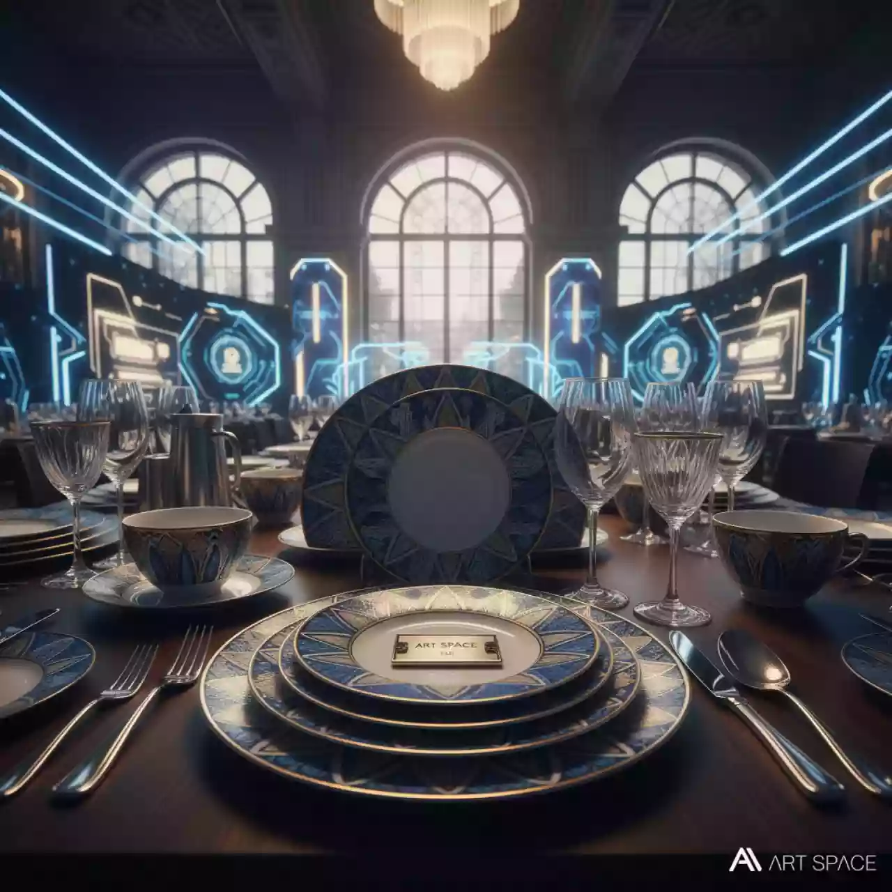 Аренда Тарелка обеденная Лилинг в санатории «Русь» — ART SPACE