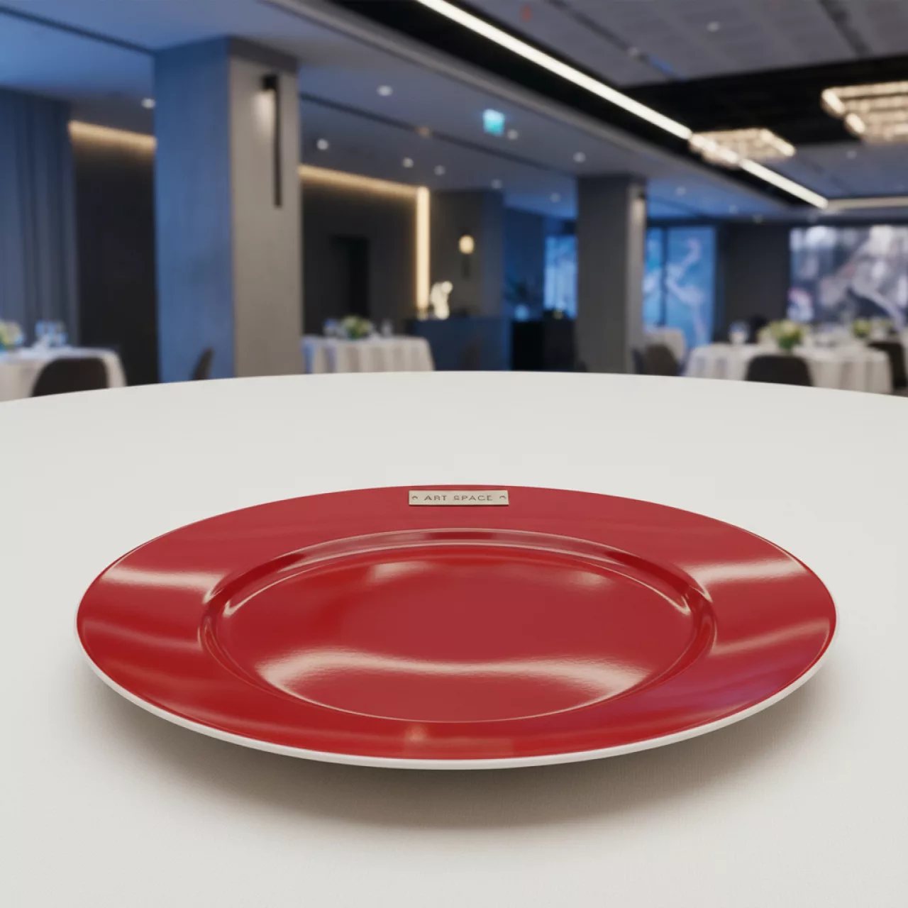 Аренда Тарелка пирожковая porland красная 18 см в Swissôtel Resort Sochi Kamelia — ART SPACE