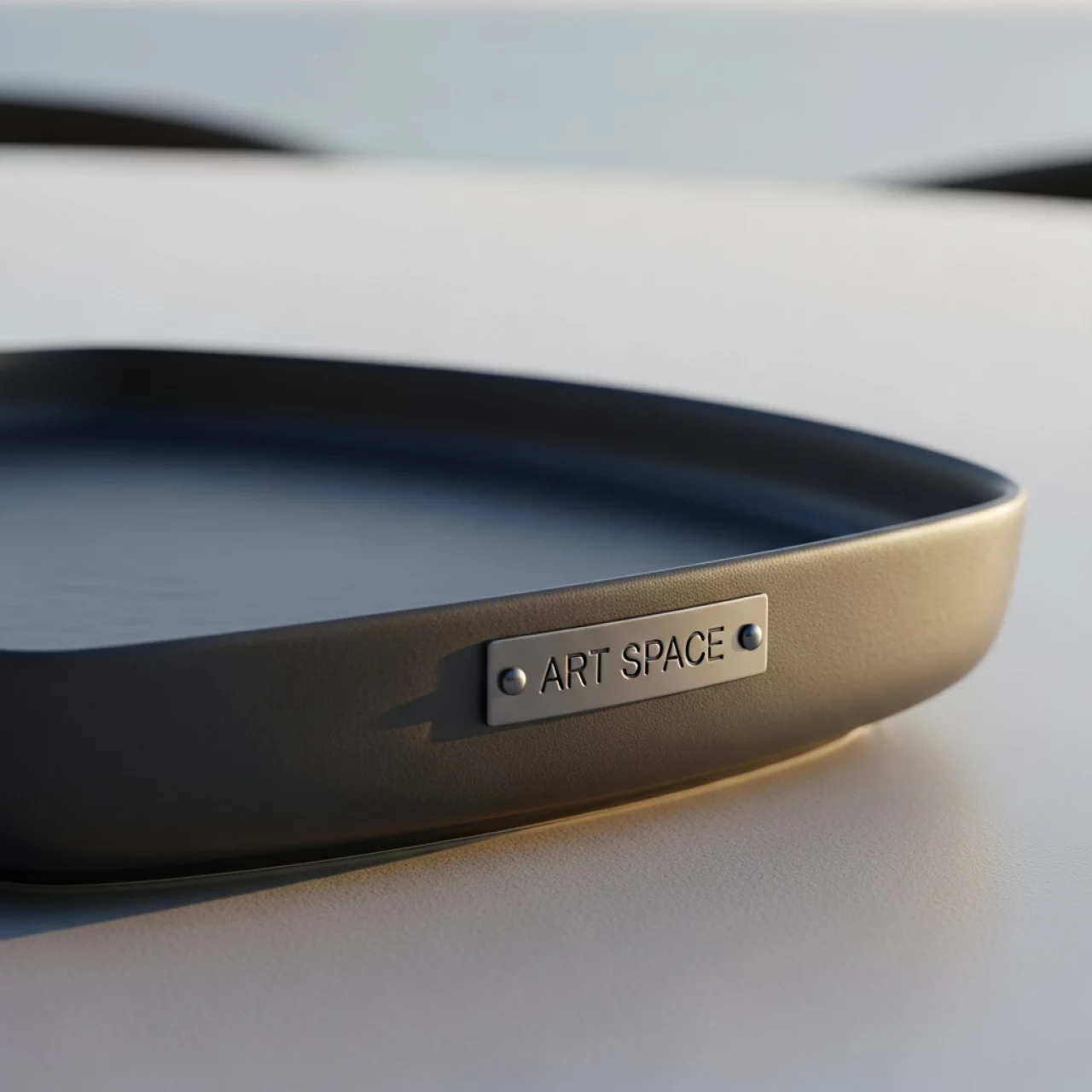 Аренда Тарелка пирожковая тёмно серая Porland 18 см на Имеретинской набережной — ART SPACE