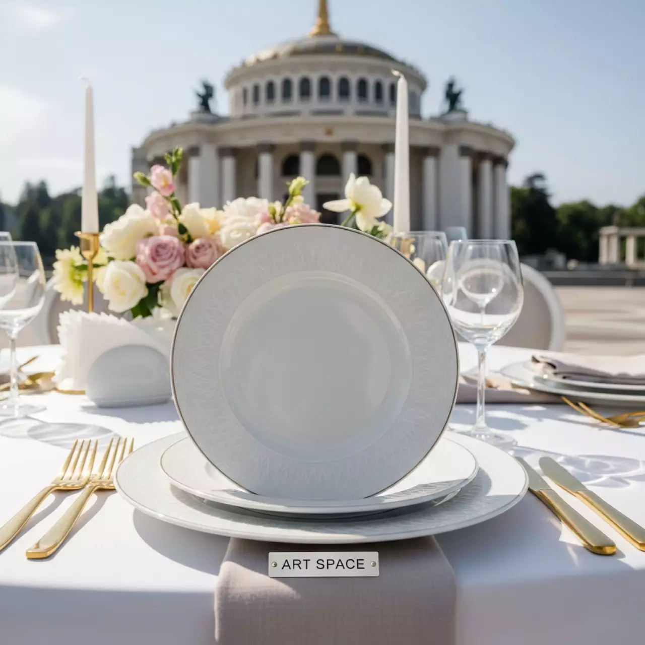 Аренда Тарелка пирожковая Вивьен 16 см в Зимнем театре — ART SPACE