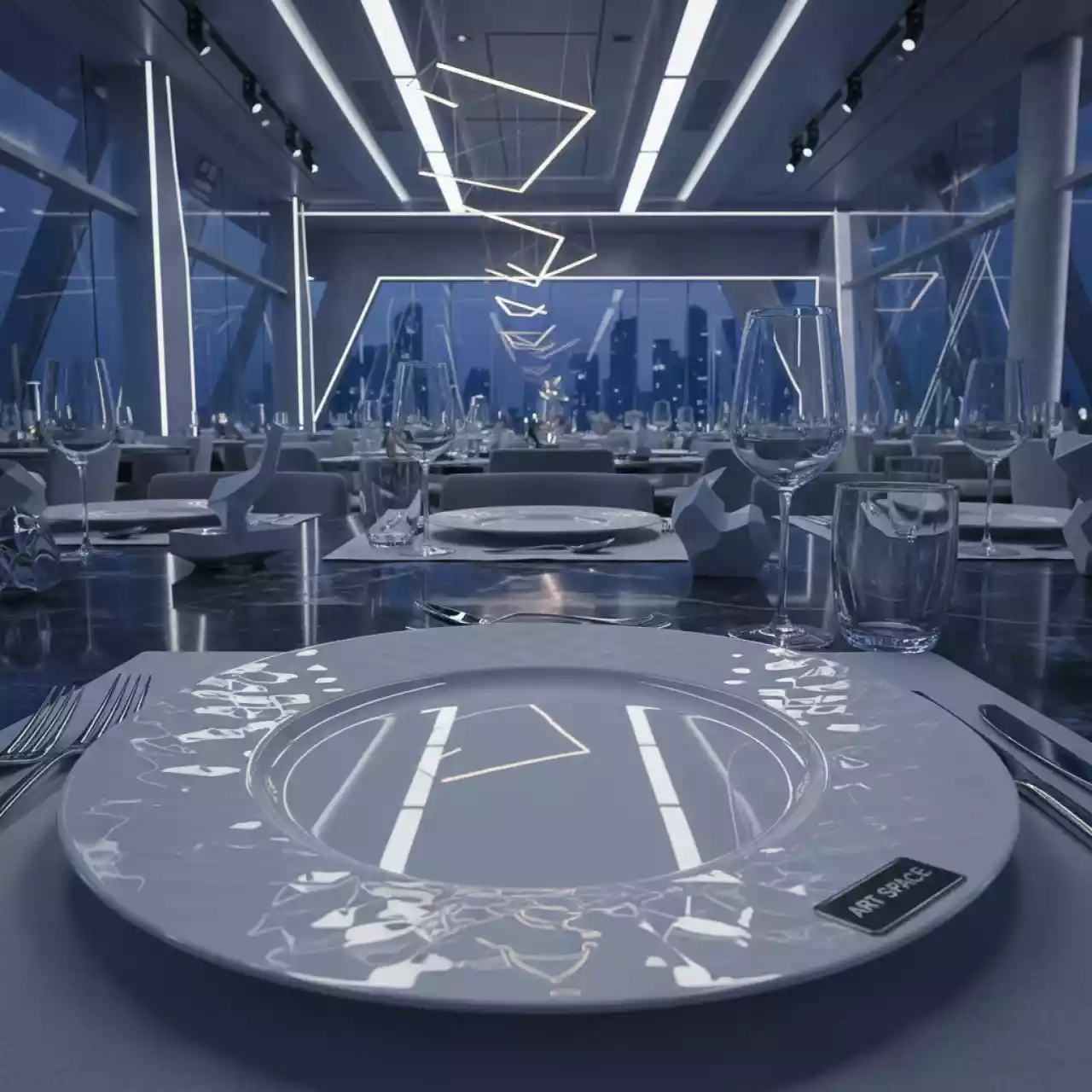 Аренда Тарелка подстановочная Jewel белая 30 см в банкетном зале «Дельфин» — ART SPACE