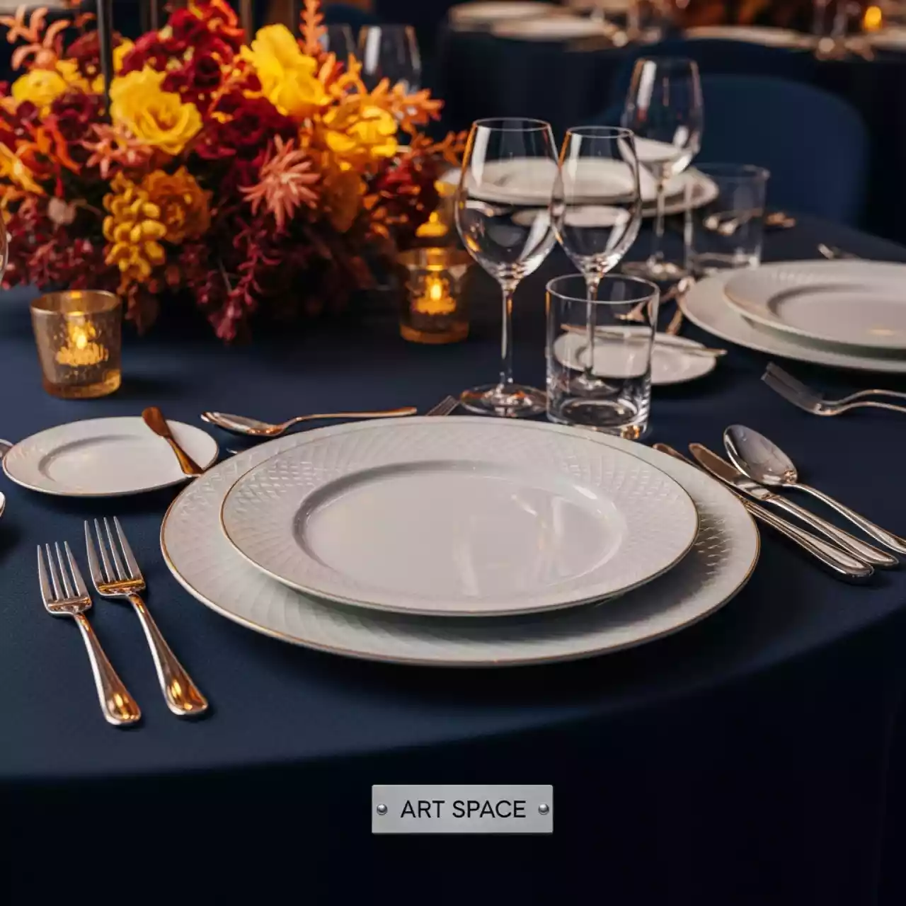 Аренда Тарелка подстановочная Мадрид 305 мм в Golden Tulip Rosa Khutor — ART SPACE