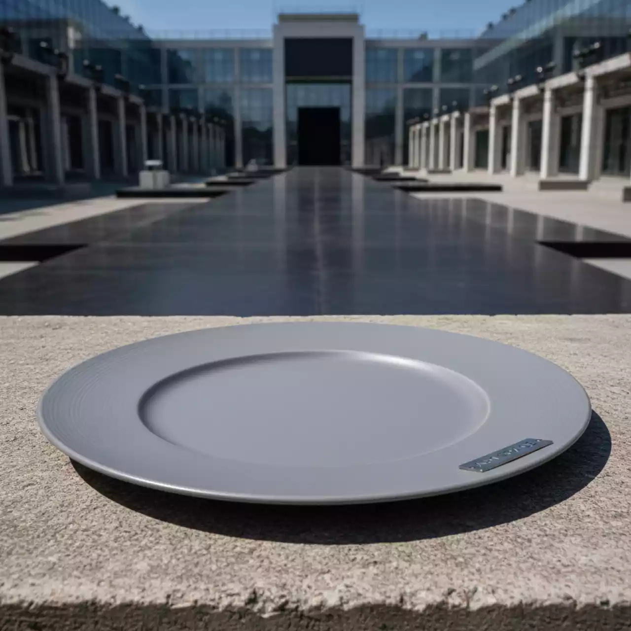 Аренда Тарелка подстановочная Tognana Vienna Charm серая 31 см на Медальной площади — ART SPACE