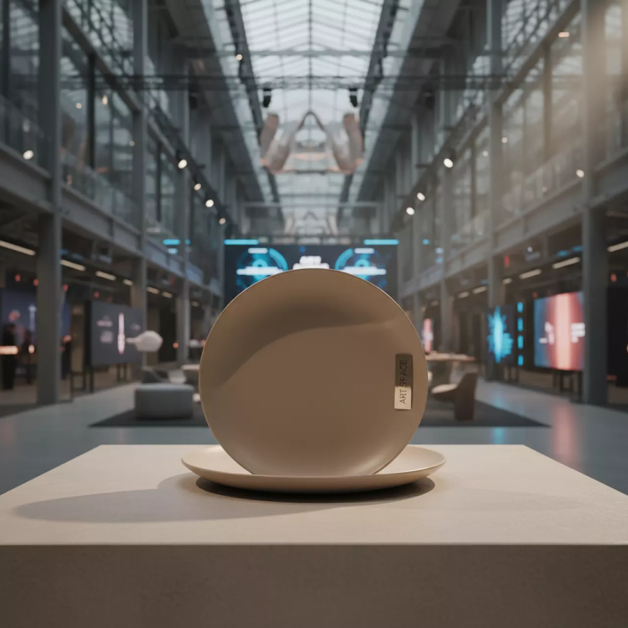 Аренда Тарелка Porland бежевая пирожковая 18 см в Stella di Mosca — ART SPACE