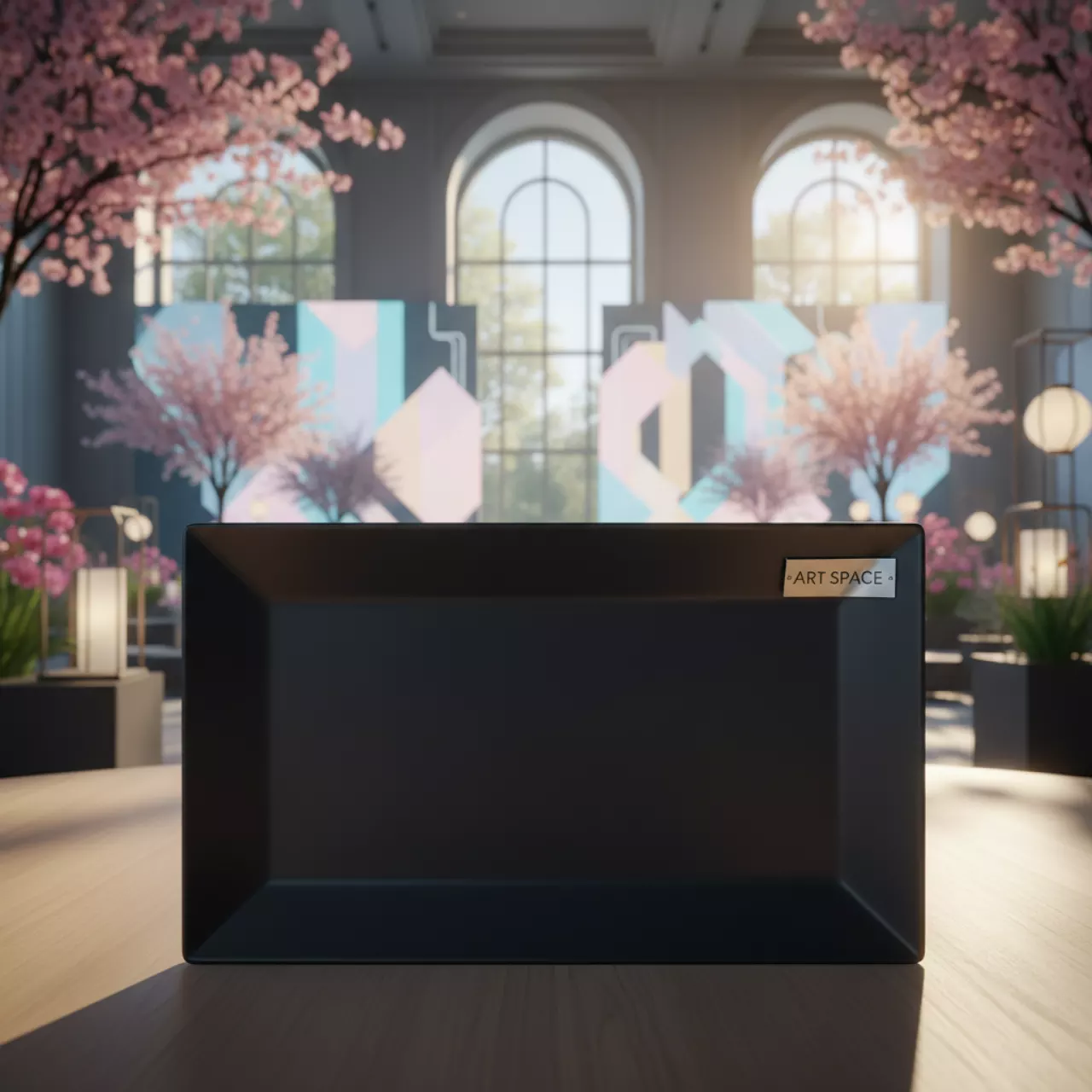 Аренда Тарелка прямоугольная Black London 265х160 мм в Grand Karat Sochi — ART SPACE