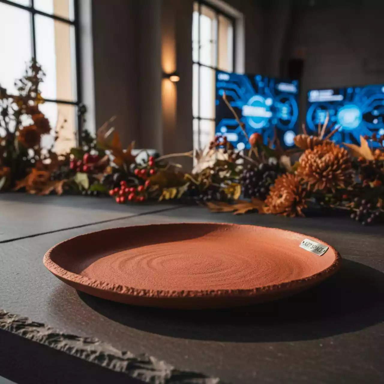 Аренда Тарелка разнобой 23 см в Karat Resort — ART SPACE