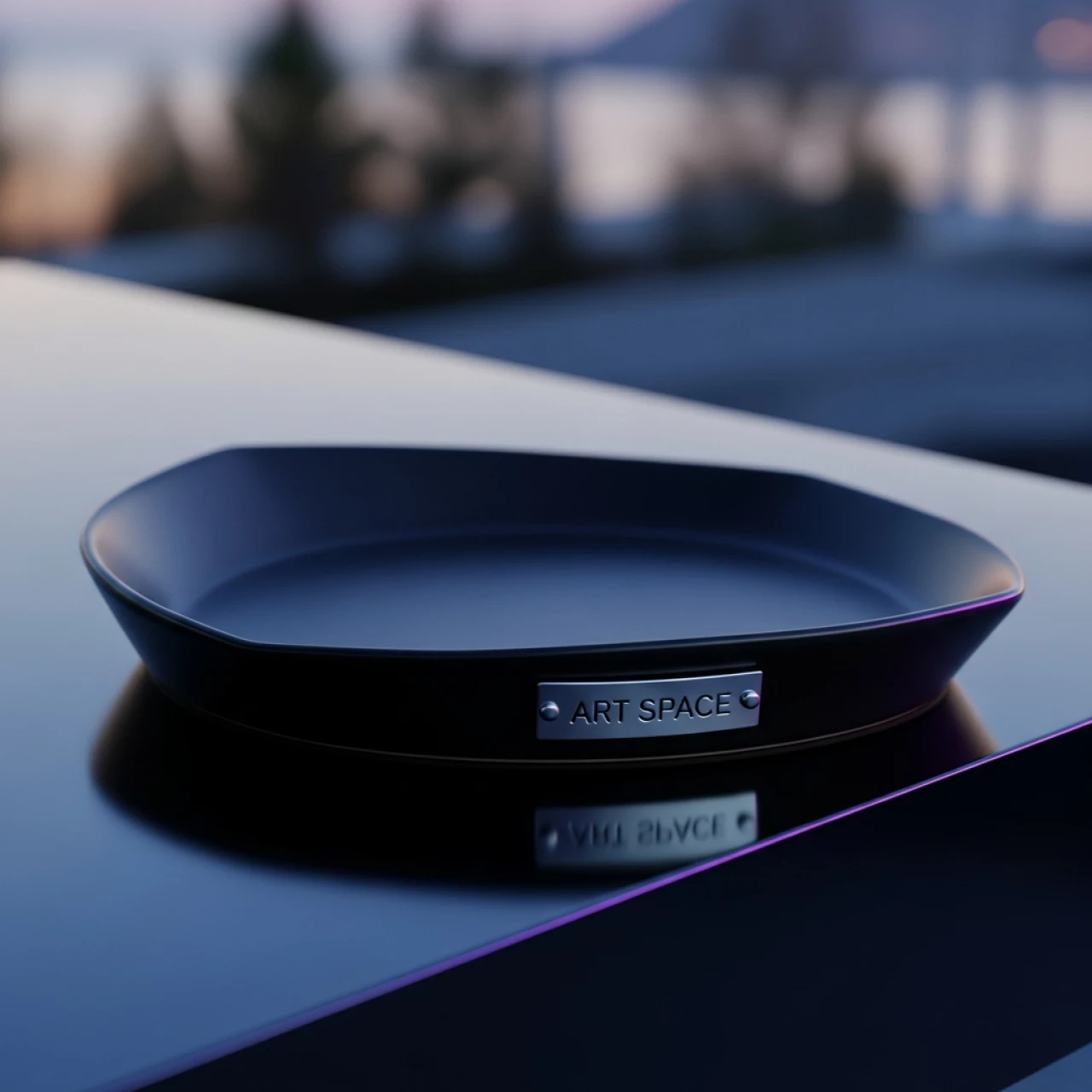 Аренда Тарелка закусочная КОРЕЛЛИ черная 20,5 см в Rodina Grand Hotel & SPA — ART SPACE