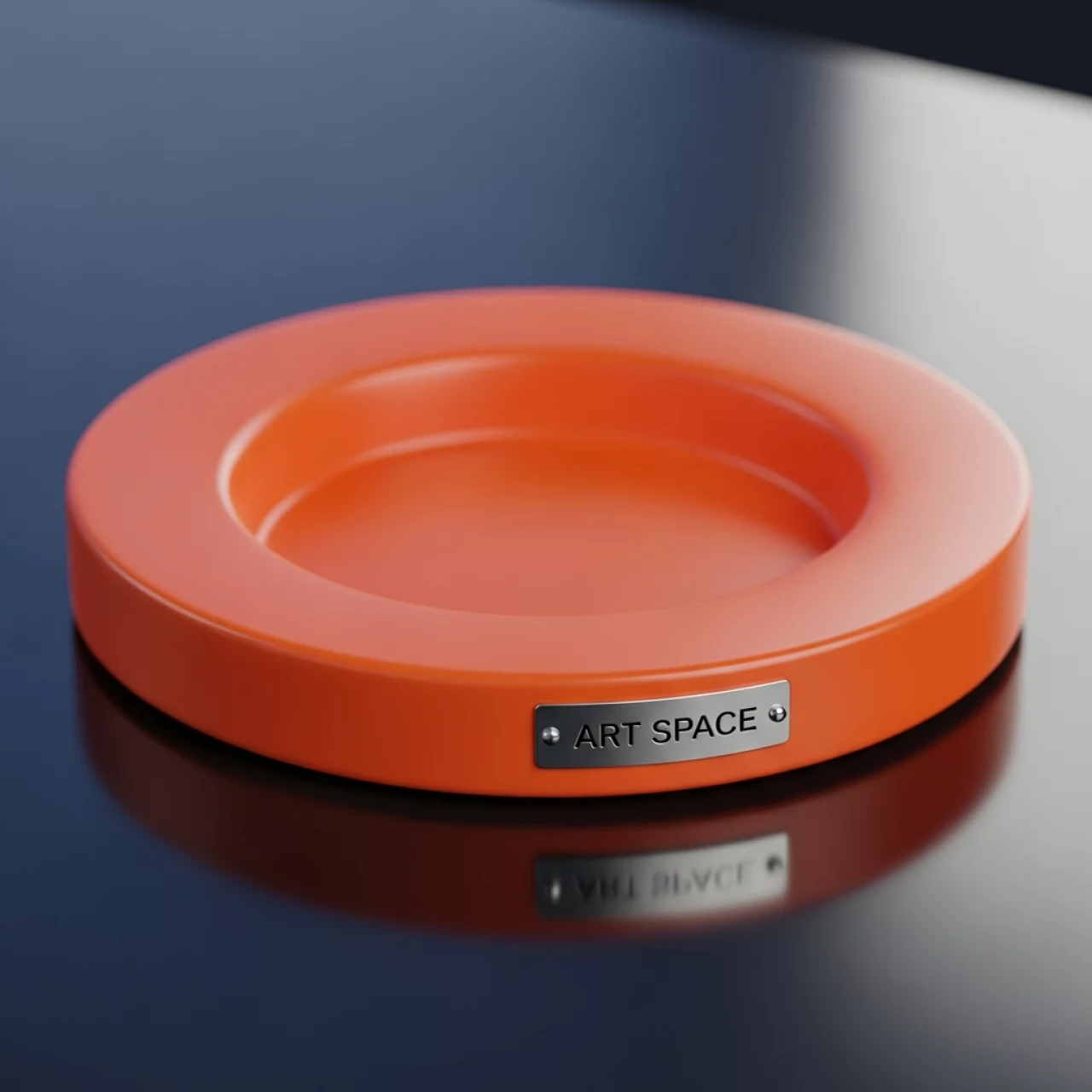 Аренда Тарелка закусочная Porland оранжевая 24 см в парке «Ривьера» — ART SPACE