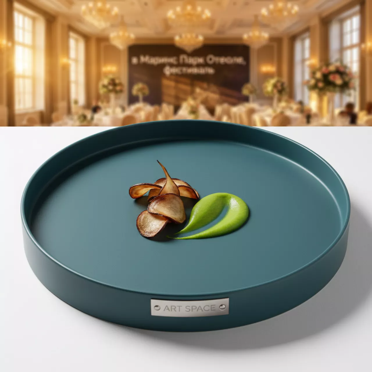 Аренда Тарелка закусочная с бортом Дижон D 200 мм H 35 мм в Маринс Парк Отеле — ART SPACE