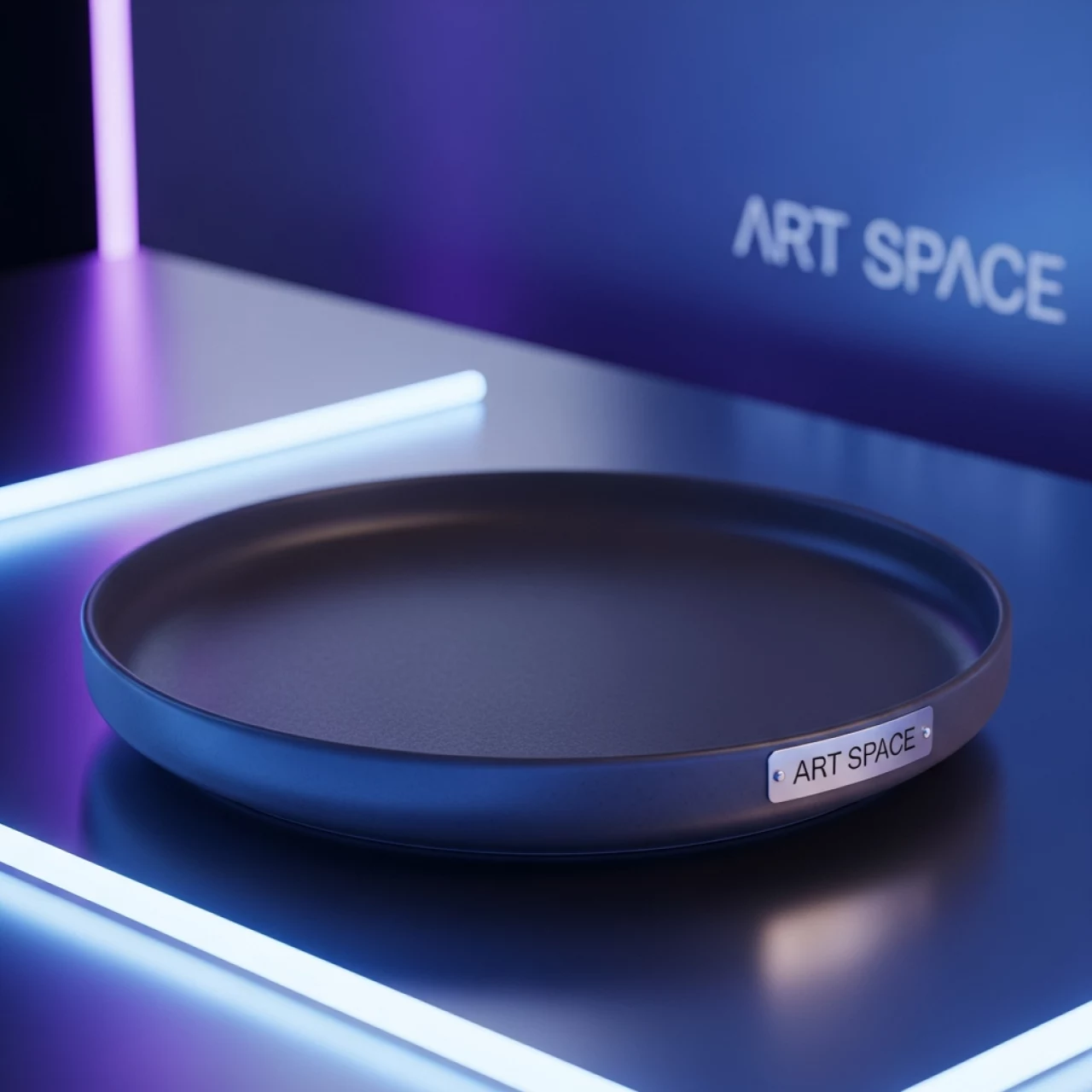 Аренда Тарелка закусочная темно серая Porland 24 см в ресторане «Плакучая Ива» — ART SPACE