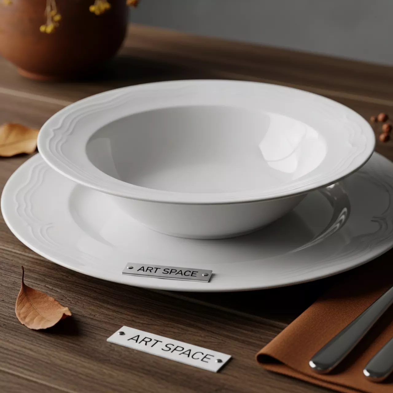 Аренда Тарелки глубокие Lubiana 22,5 см в Alpha Sirius — ART SPACE