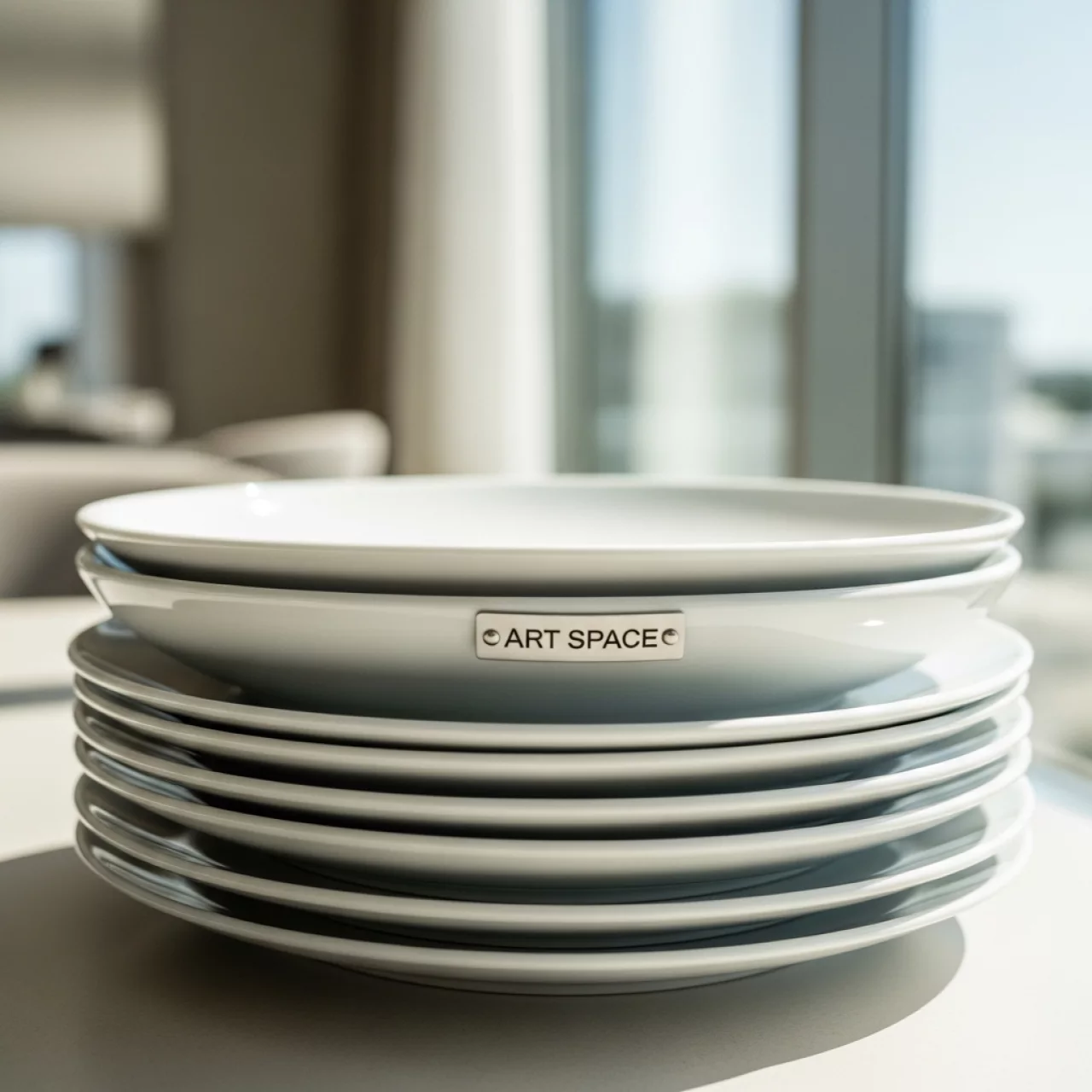 Аренда Тарелки мелкие Lubiana 22,5 см в City Park Hotel Sochi — ART SPACE