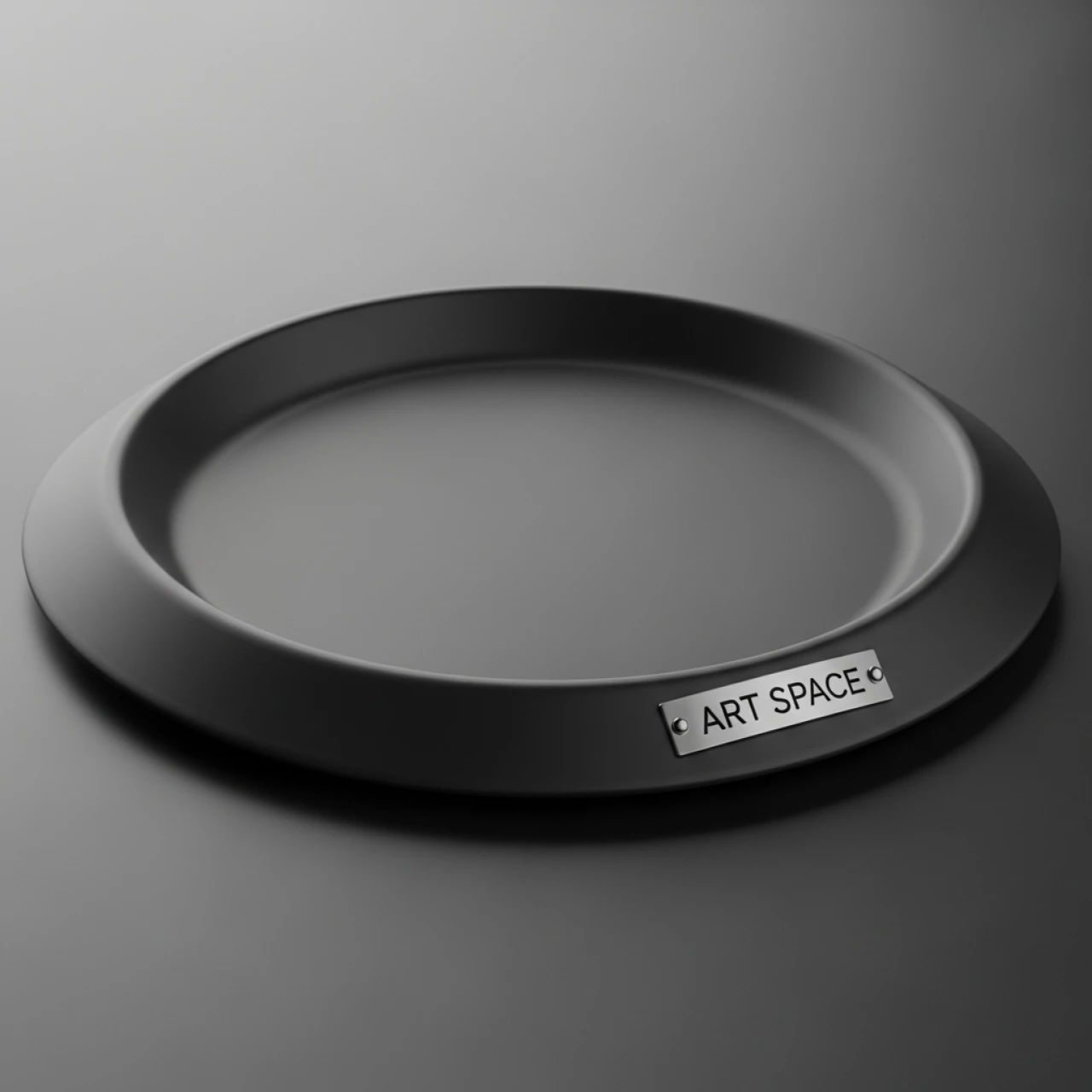 Аренда Тарелки подстановочной темно серой Porland 28 см в казино «Сочи» — ART SPACE