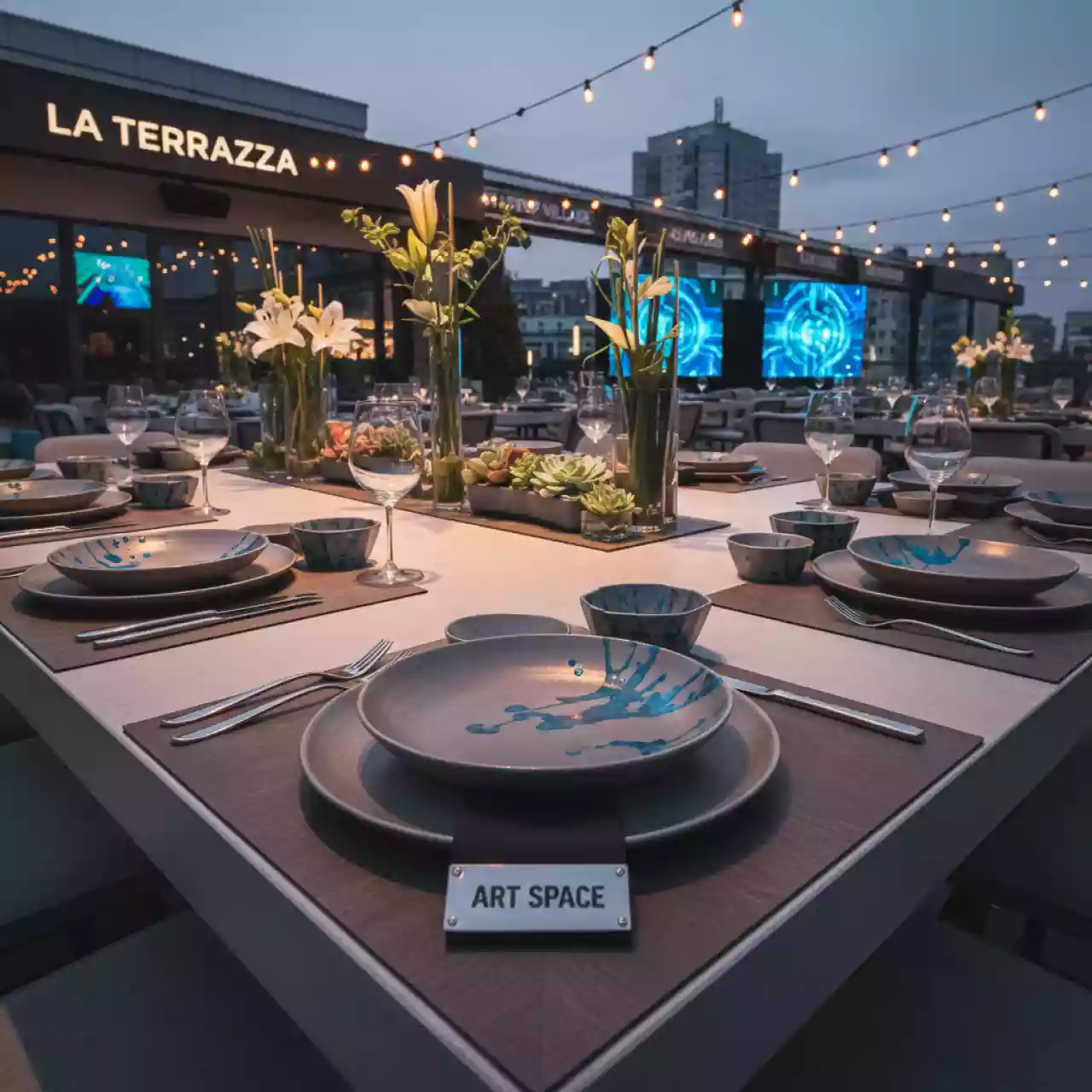 Аренда Тарелки Тейст в ресторане «La Terrazza» — ART SPACE