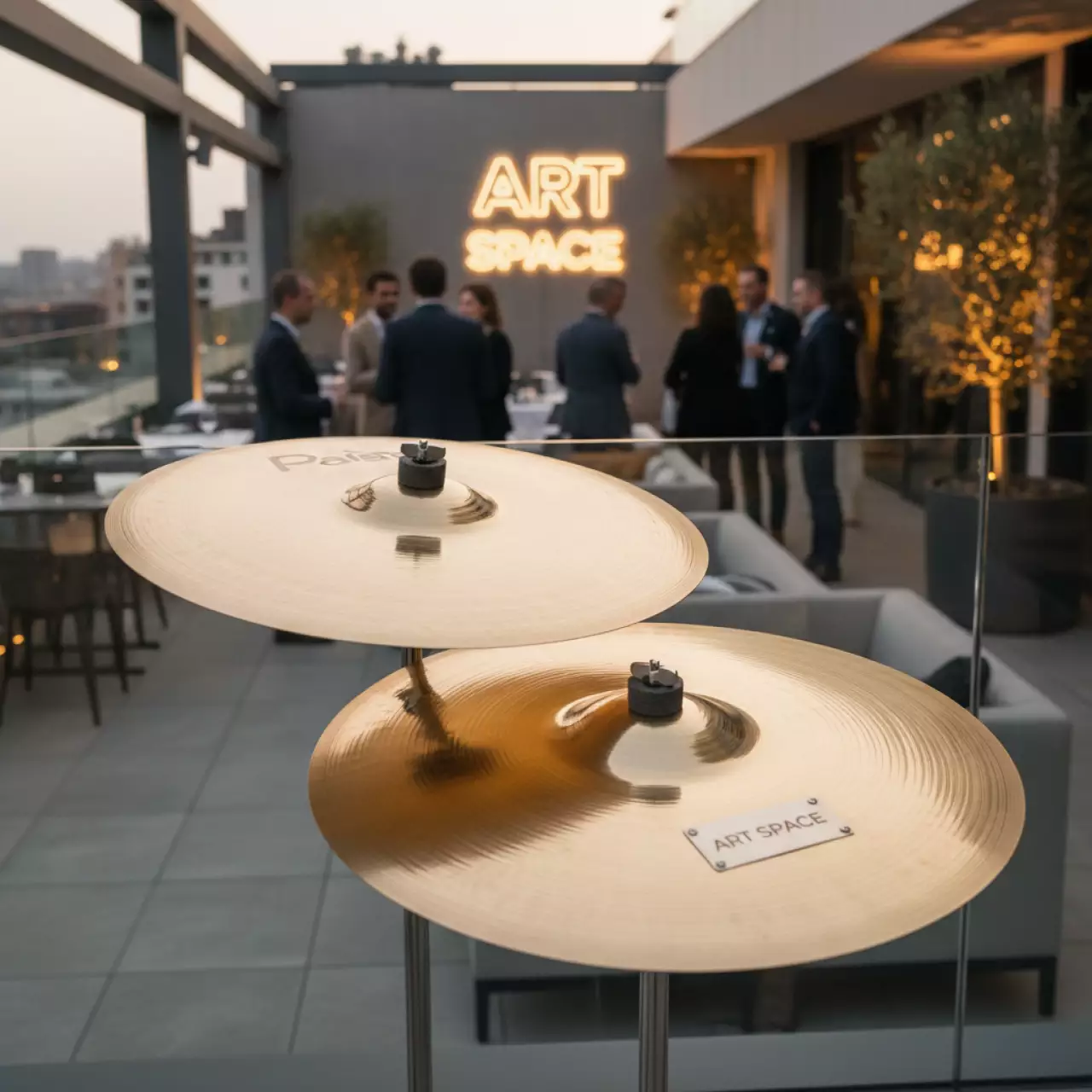 Аренда Тарелки ударные Paiste PST 5 в ресторане «La Terrazza» — ART SPACE