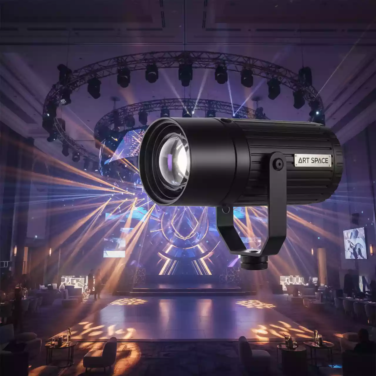 Аренда Театральный светильник Leader Light LL 05 405 1 LL Pro Neo II в Cosmos Sochi Hotel — ART SPACE