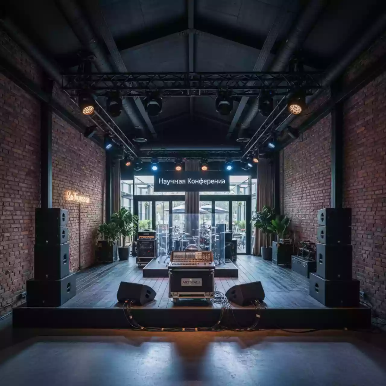 Аренда Технический райдер для выступления Сергея Скачкова в ресторане «La Terrazza» — ART SPACE