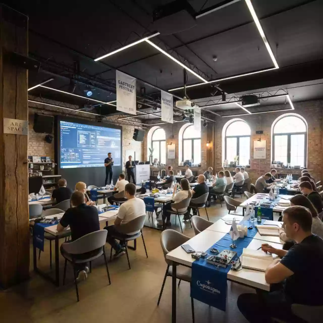 Аренда Технический семинар практикум в ресторане «Сыроварня» — ART SPACE