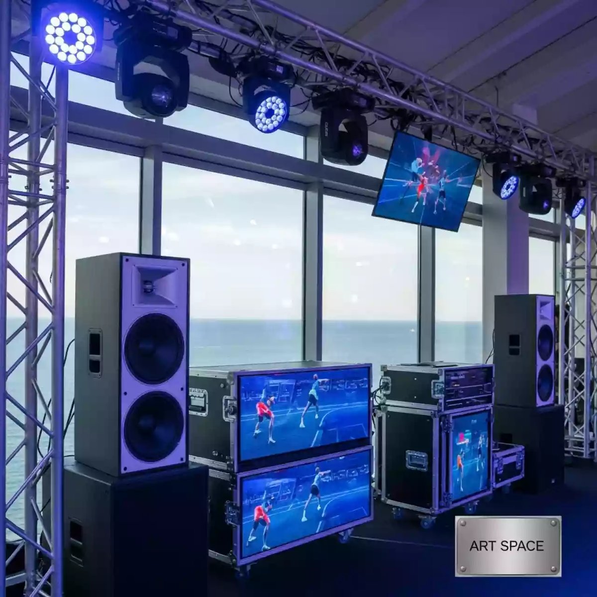 Аренда Техническое оборудование в ресторане «Паруса» — ART SPACE