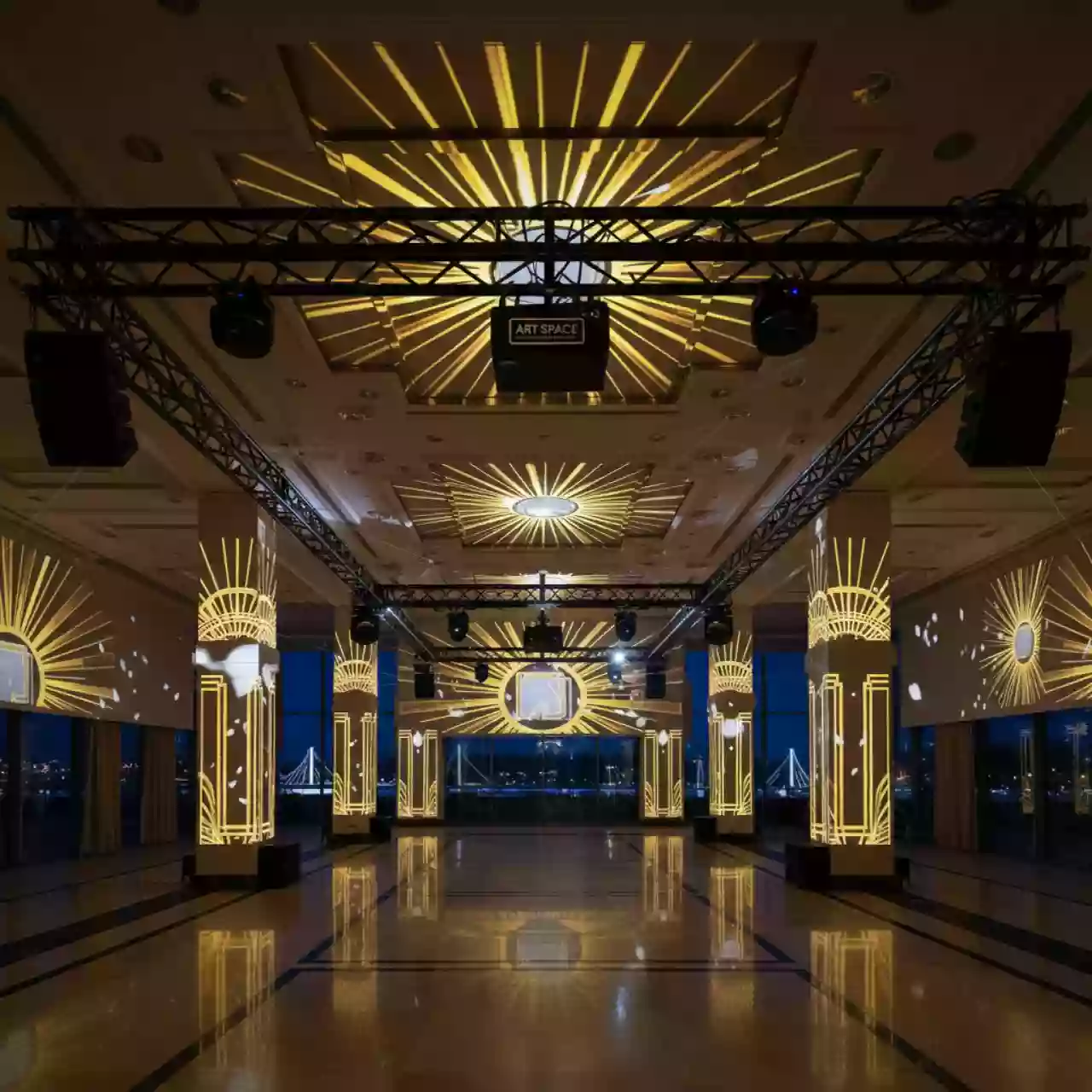 Аренда Техническое оснащение 3D шоу Вечер реквием в Bridge Resort — ART SPACE