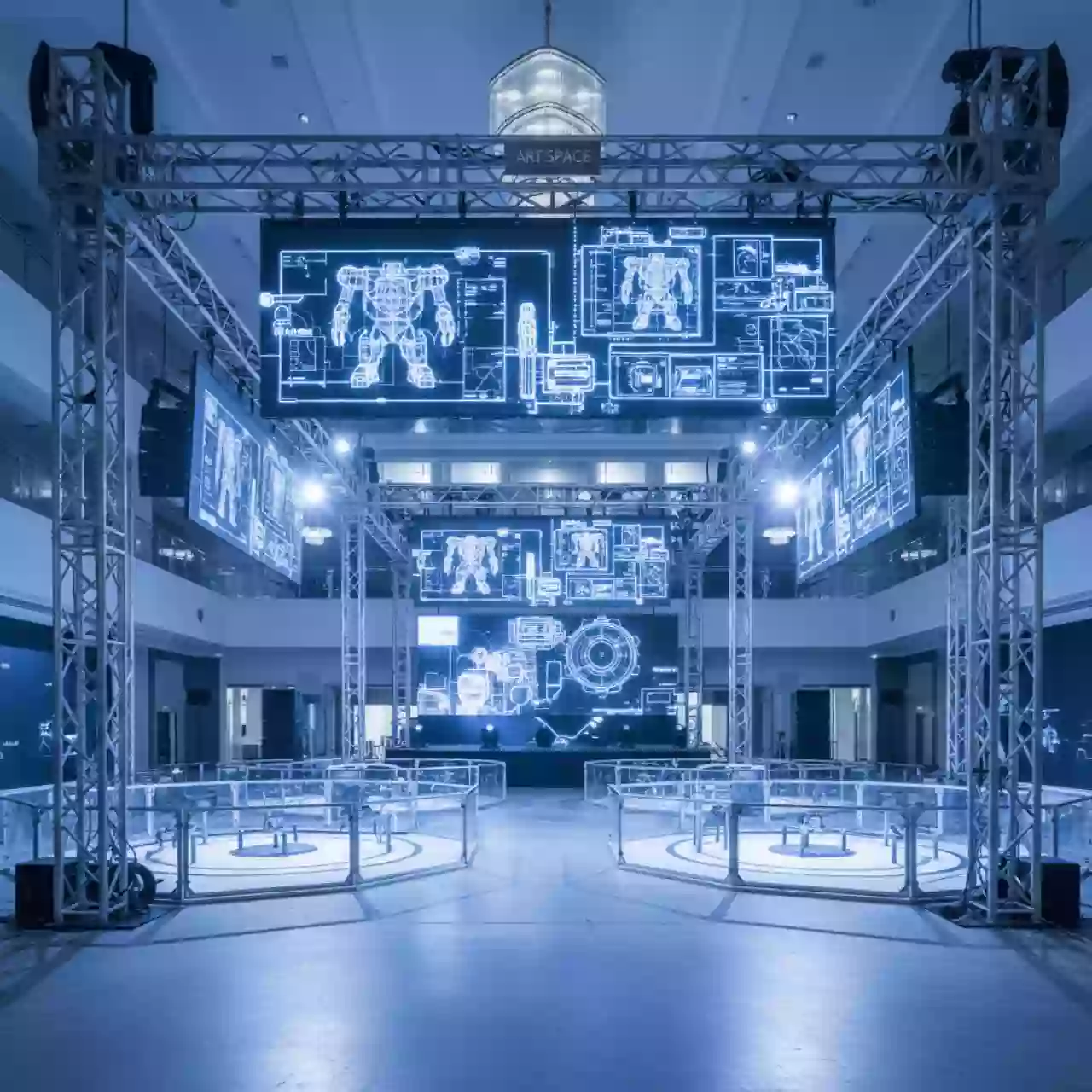 Аренда Техническое оснащение фестиваля Робофинист в Courtyard by Marriott Sochi — ART SPACE