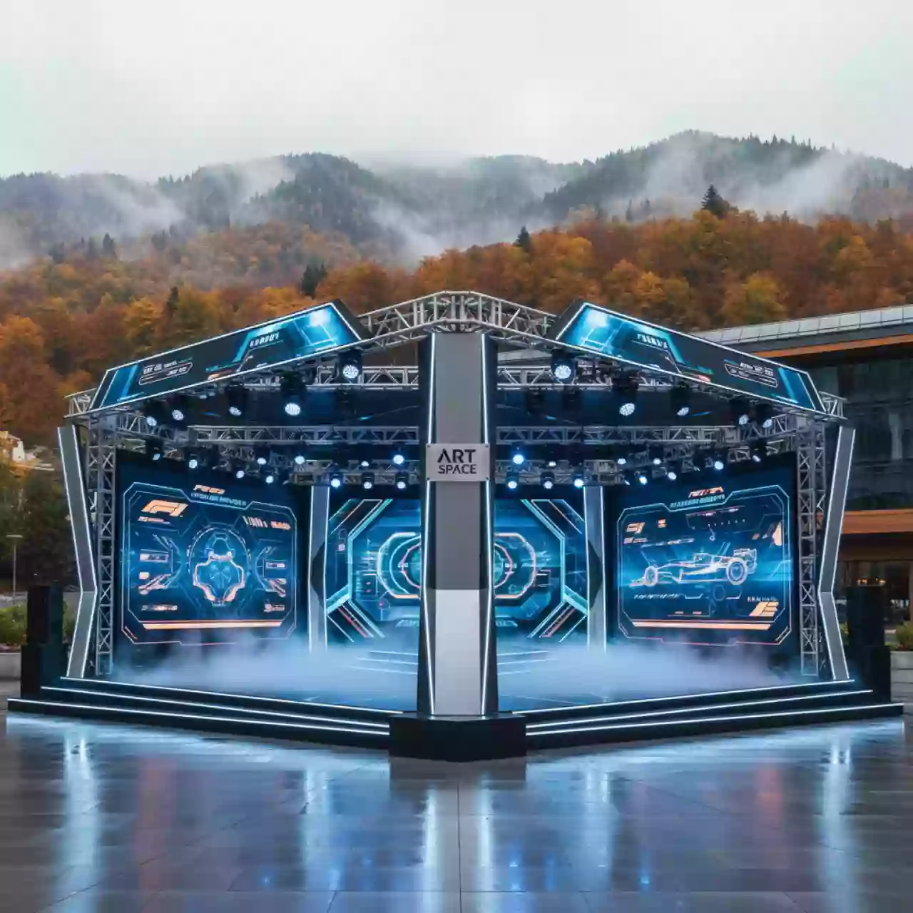 Аренда Техническое оснащение культурно массовых мероприятий в Гранд Отель Поляна — ART SPACE