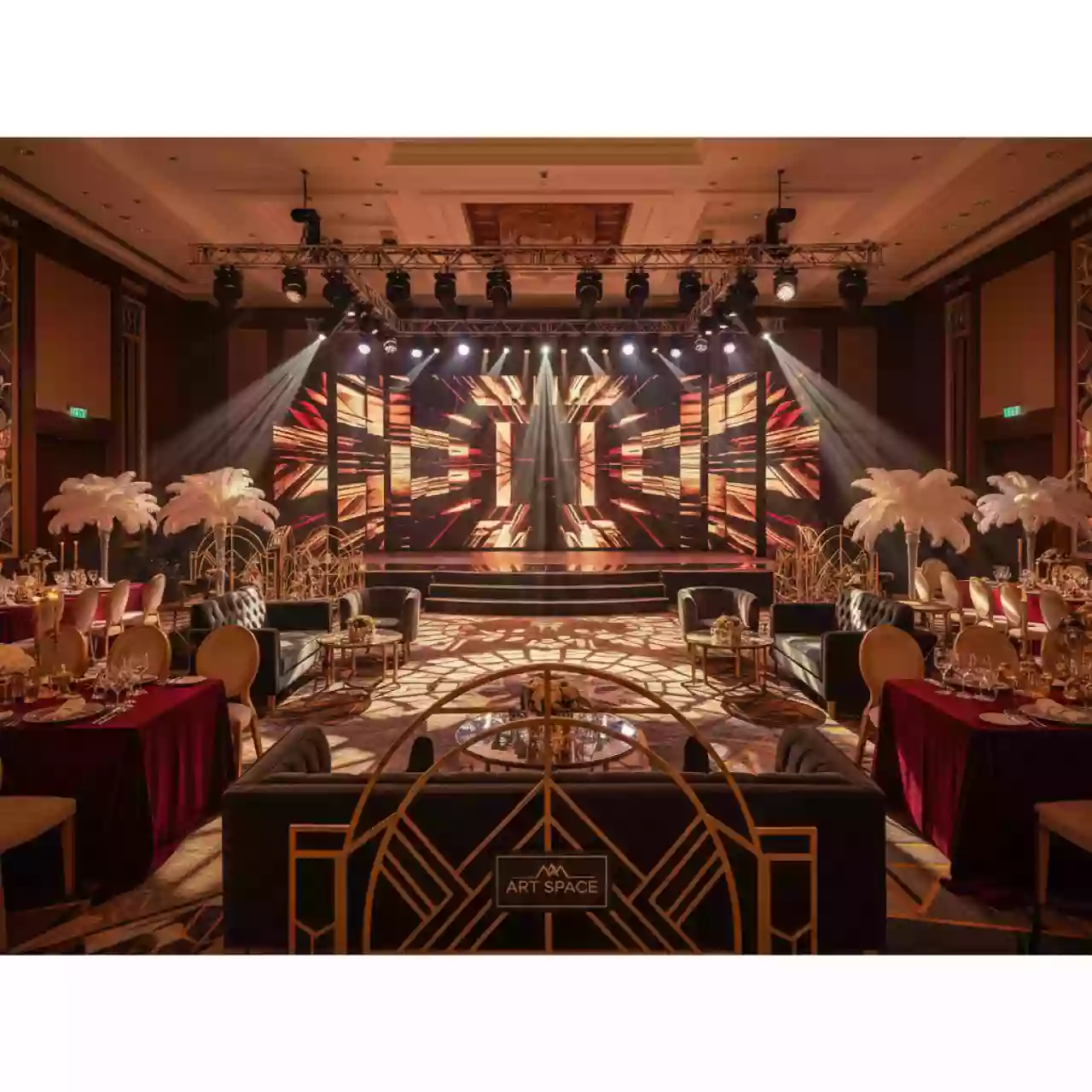 Аренда Технического Оснащения для Мероприятия в Mövenpick Hotel — ART SPACE