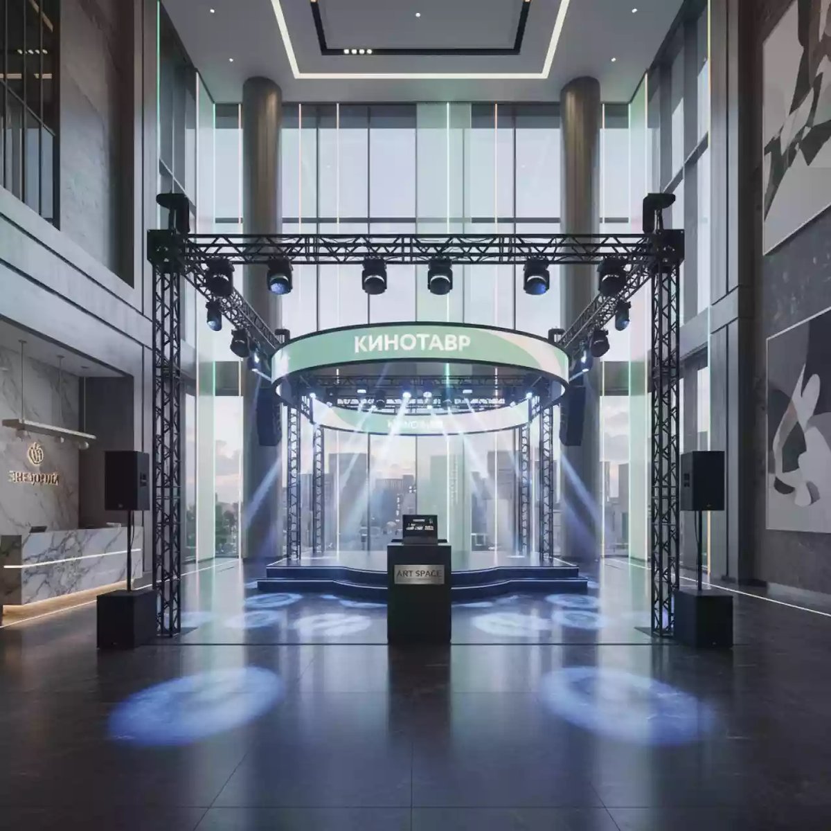 Аренда Техника и освещение в отеле «Звездный» — ART SPACE