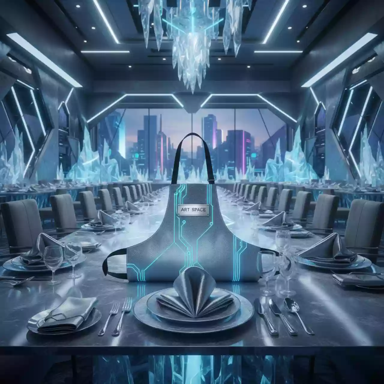 Аренда Текстиль для кухни в банкетном зале «Дельфин» — ART SPACE