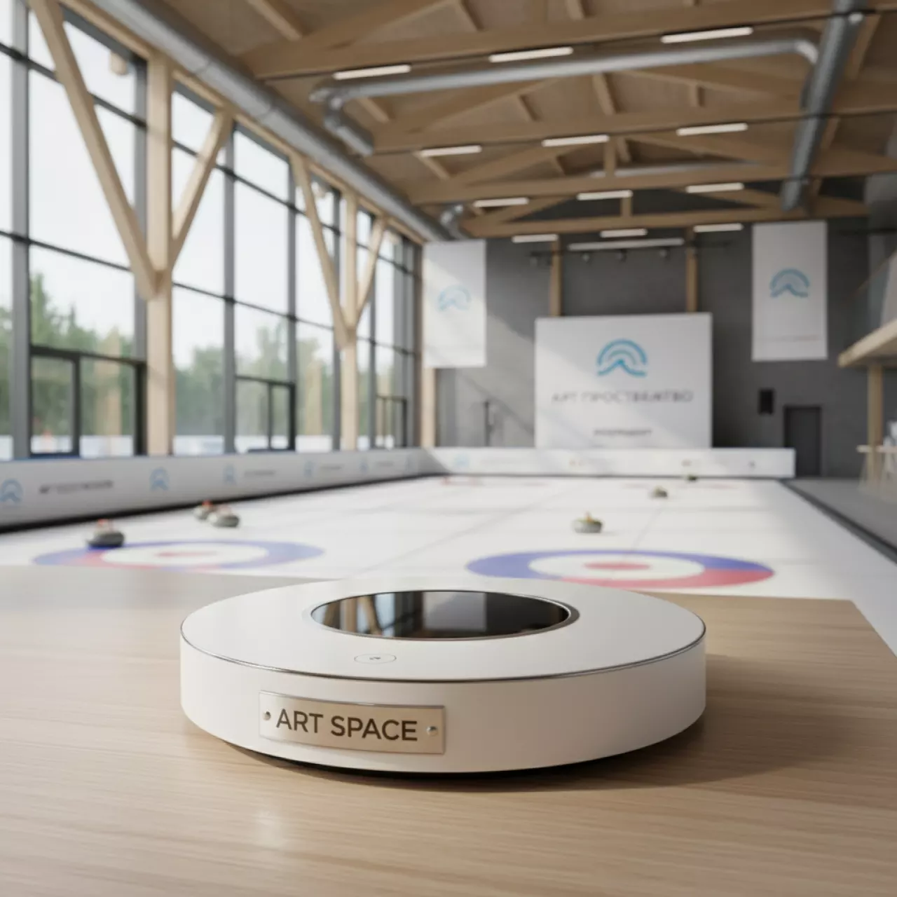 Аренда Телефон конференц беспроводной Yealink CP930W в Керлинговом центре «Ледяной куб» — ART SPACE