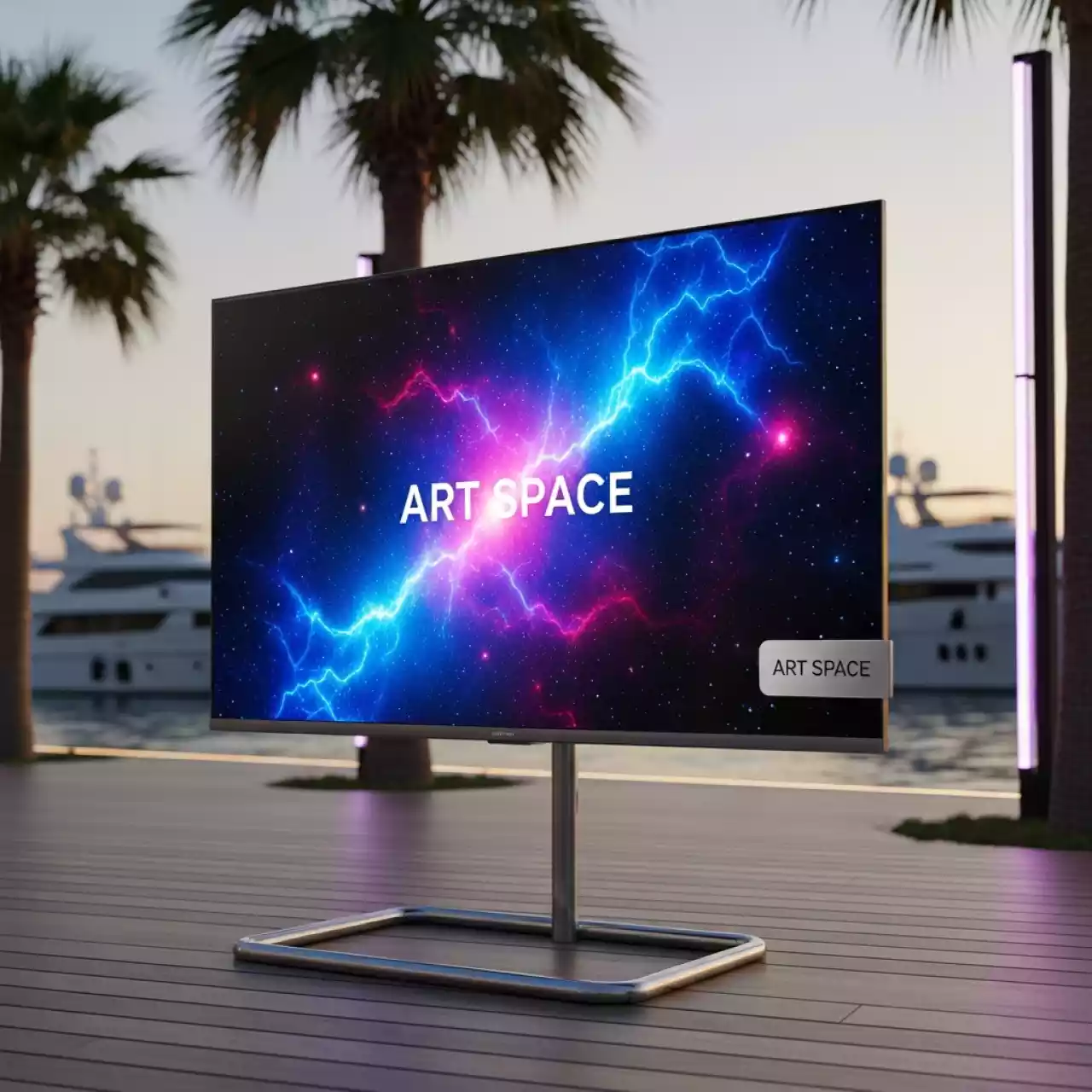 Аренда Телевизор 4K 50″ Ultra HD Smart TV на территории Морпорта Сочи — ART SPACE