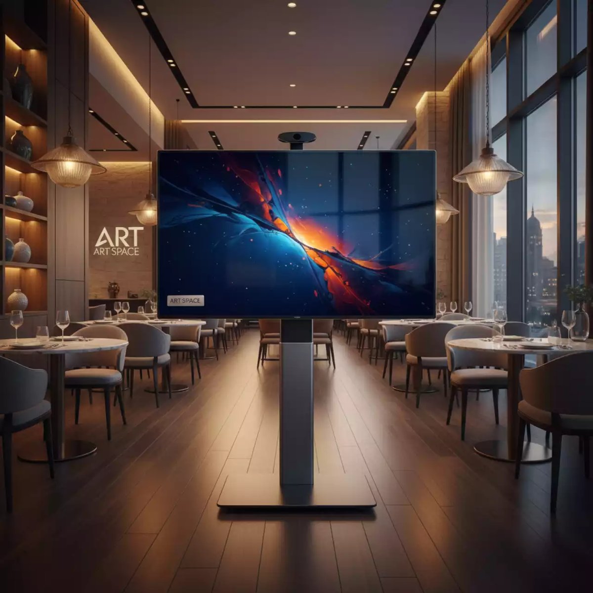 Аренда Телевизор 4K в ресторане «La Terrazza» — ART SPACE