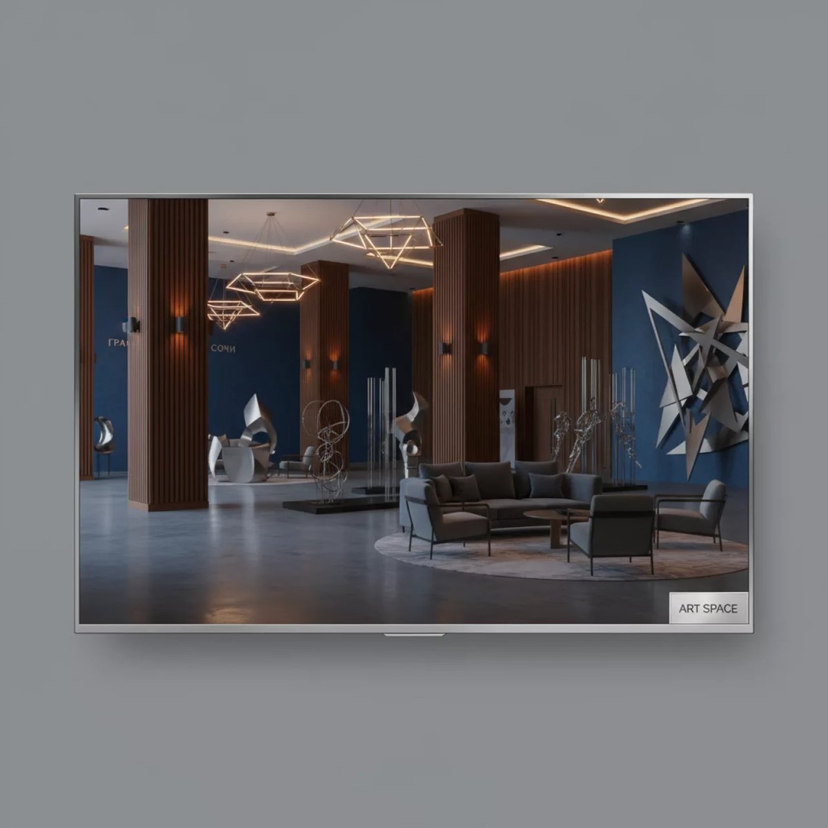 Аренда Телевизор 65 дюймов 164 см в Гранд Отель Сочи — ART SPACE