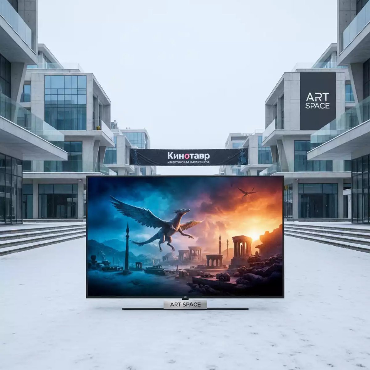 Аренда Телевизор 65 дюймов на Имеретинской набережной — ART SPACE