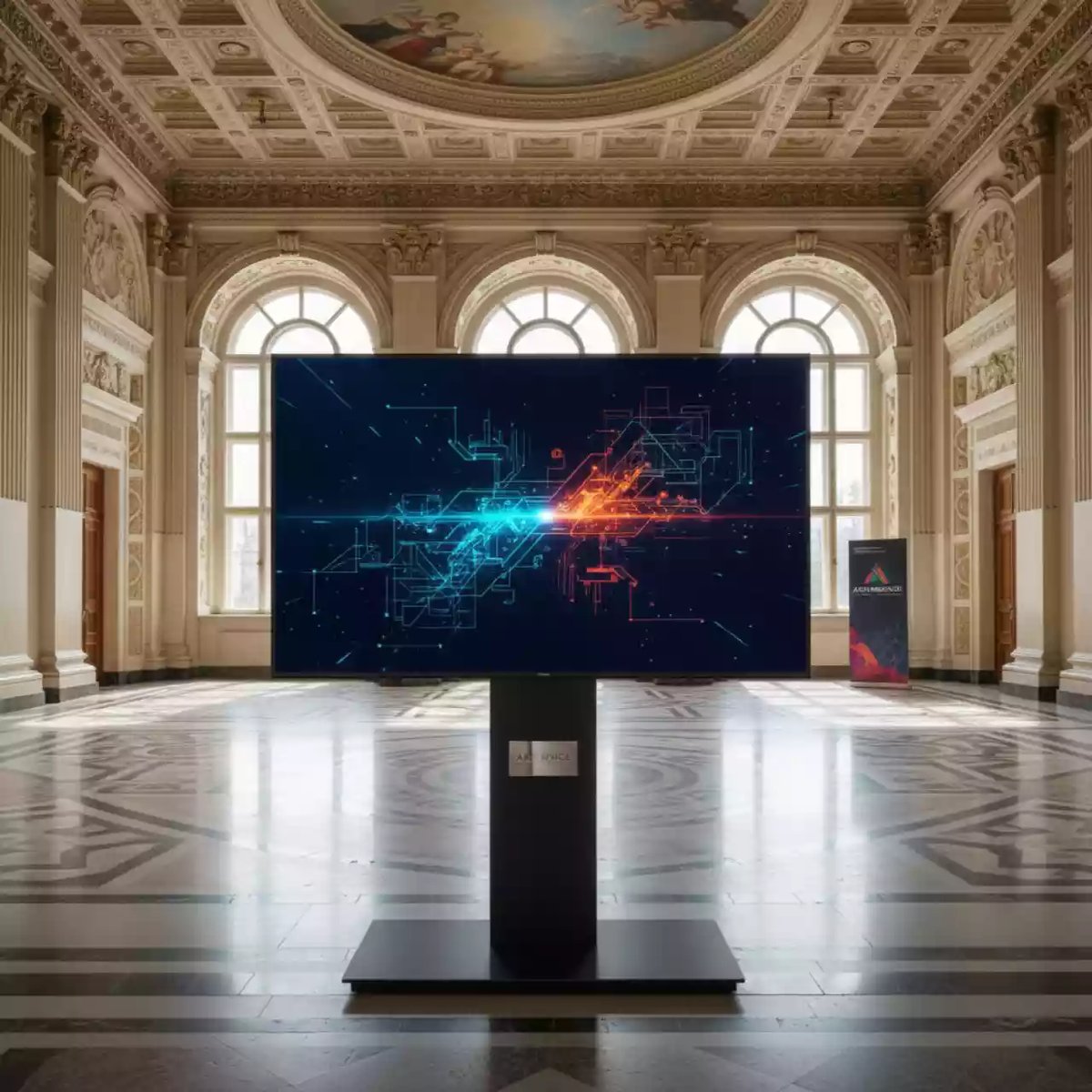 Аренда Телевизор 75 дюймов в отеле «Богатырь» — ART SPACE