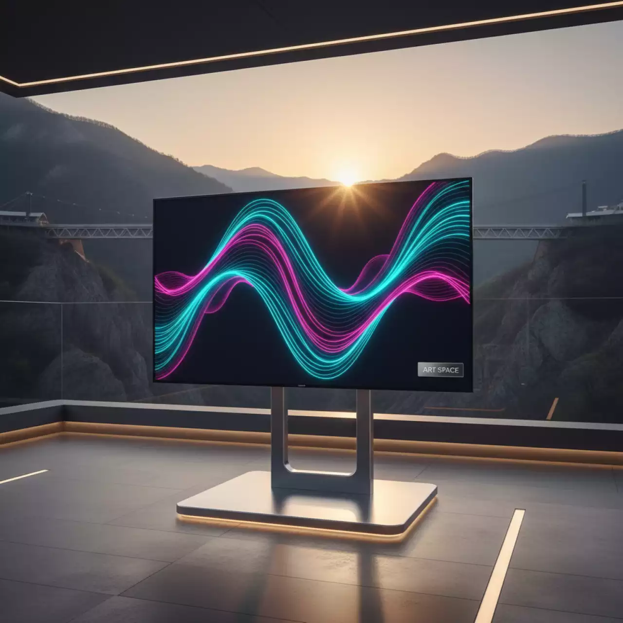 Аренда Телевизор гостиничный 65 дюймов 4K Ultra HD в Skypark Sochi — ART SPACE