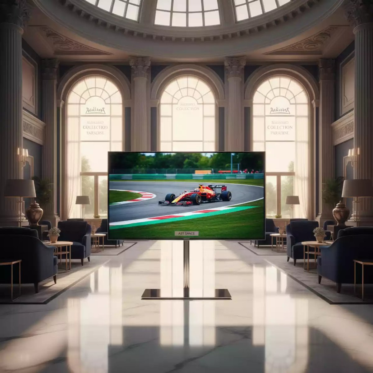 Аренда Телевизор и плазма в Radisson Collection Paradise — ART SPACE