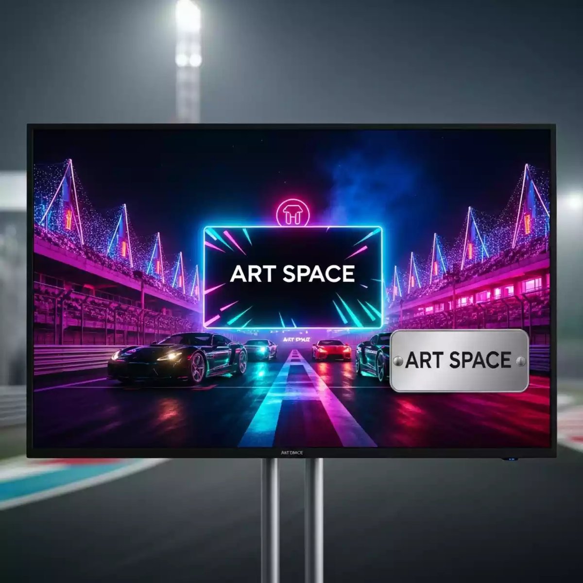 Аренда Телевизор коммерческий iVi UHD D43 на Сочи Автодроме — ART SPACE