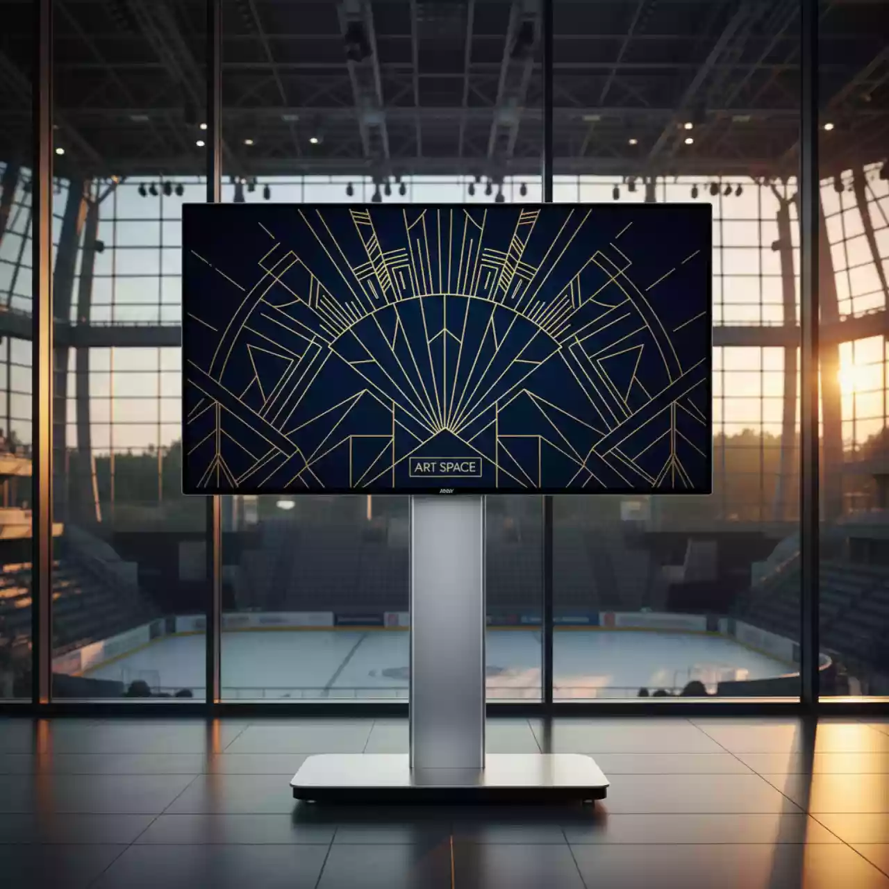 Аренда Телевизор коммерческий Samsung BE65D H в ледовом дворце «Большой» — ART SPACE