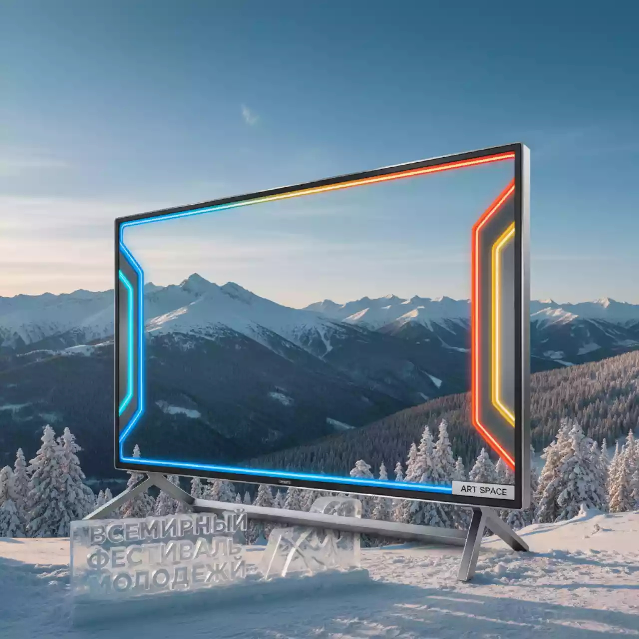 Аренда Телевизор LED 32 дюйма Rosa Peak (2320м) — ART SPACE