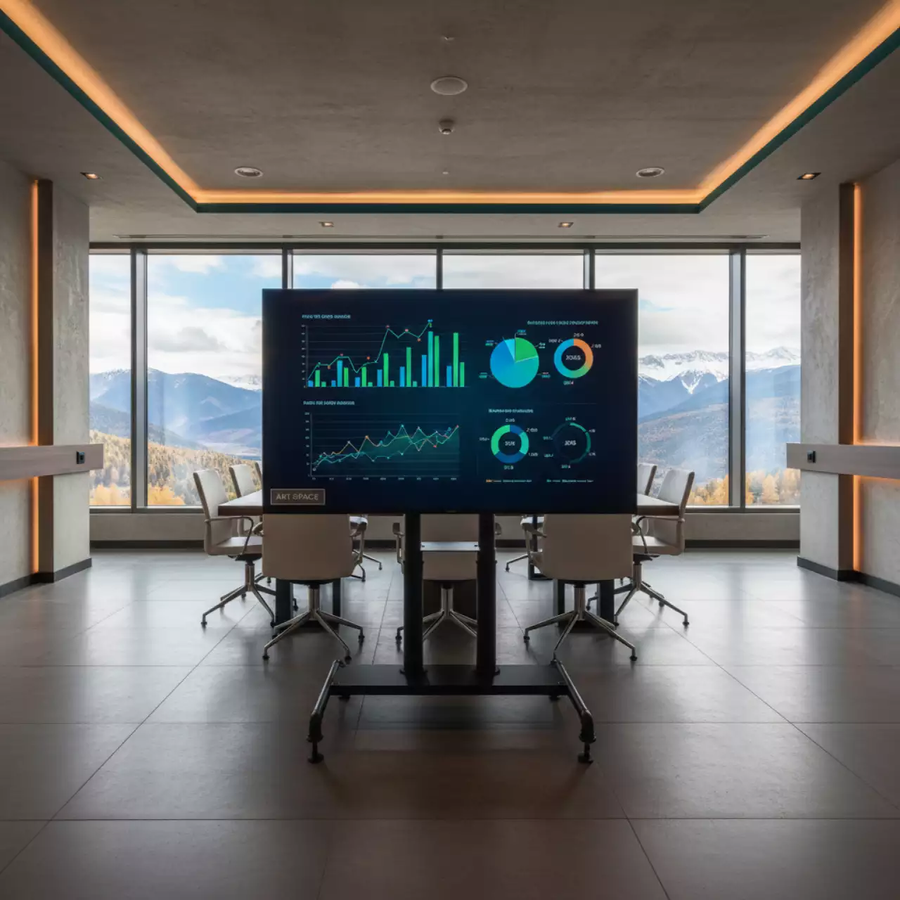 Аренда Телевизор LED 65 дюймов в Radisson Hotel Rosa Khutor — ART SPACE