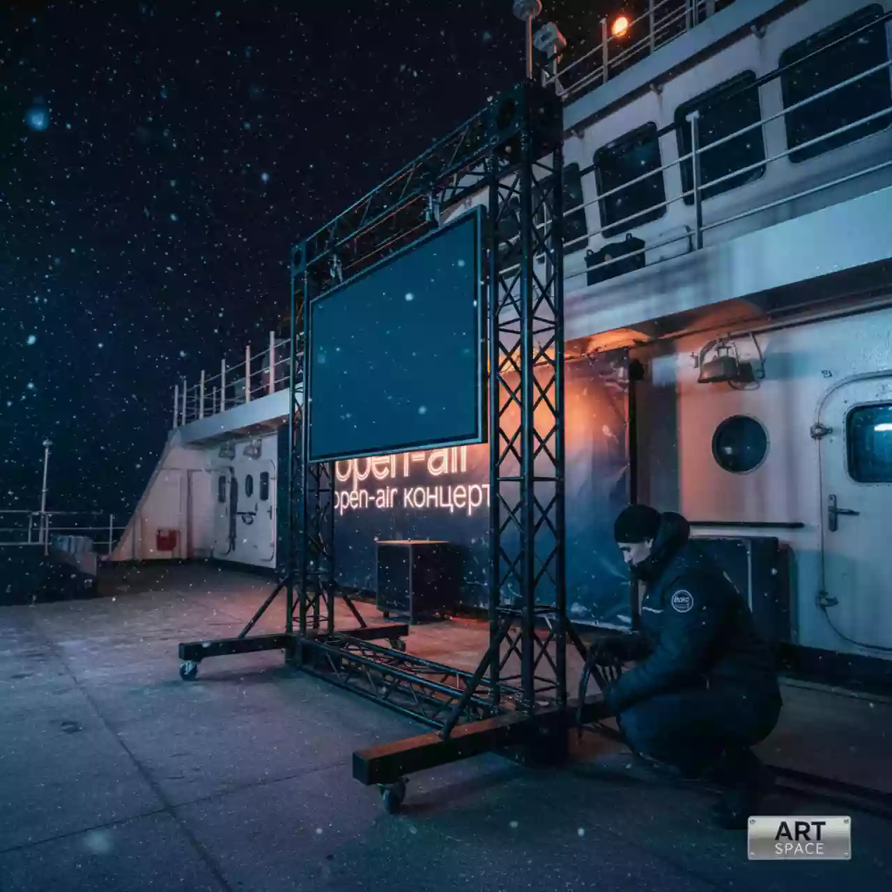 Аренда Телевизор LG Samsung 50 дюймов 127 см на теплоходе «Дагомыс» — ART SPACE