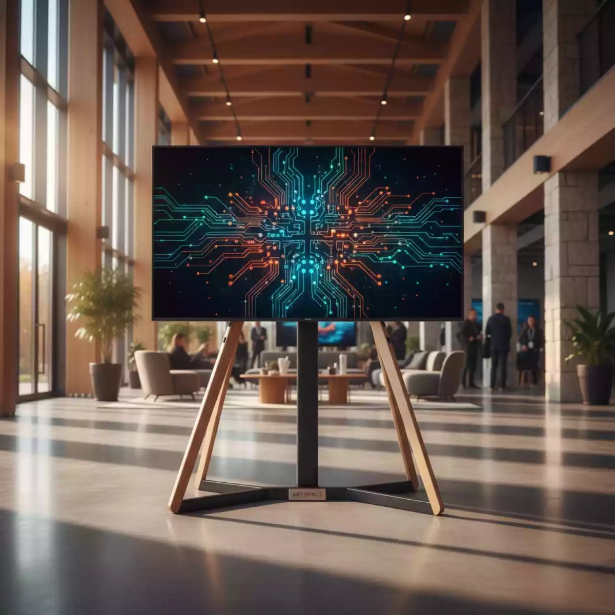 Аренда Телевизор на стойке для трансляции в Radisson Blu Resort & Congress Centre — ART SPACE